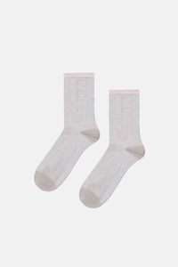 Happy Socks - Gri Simli Çorap