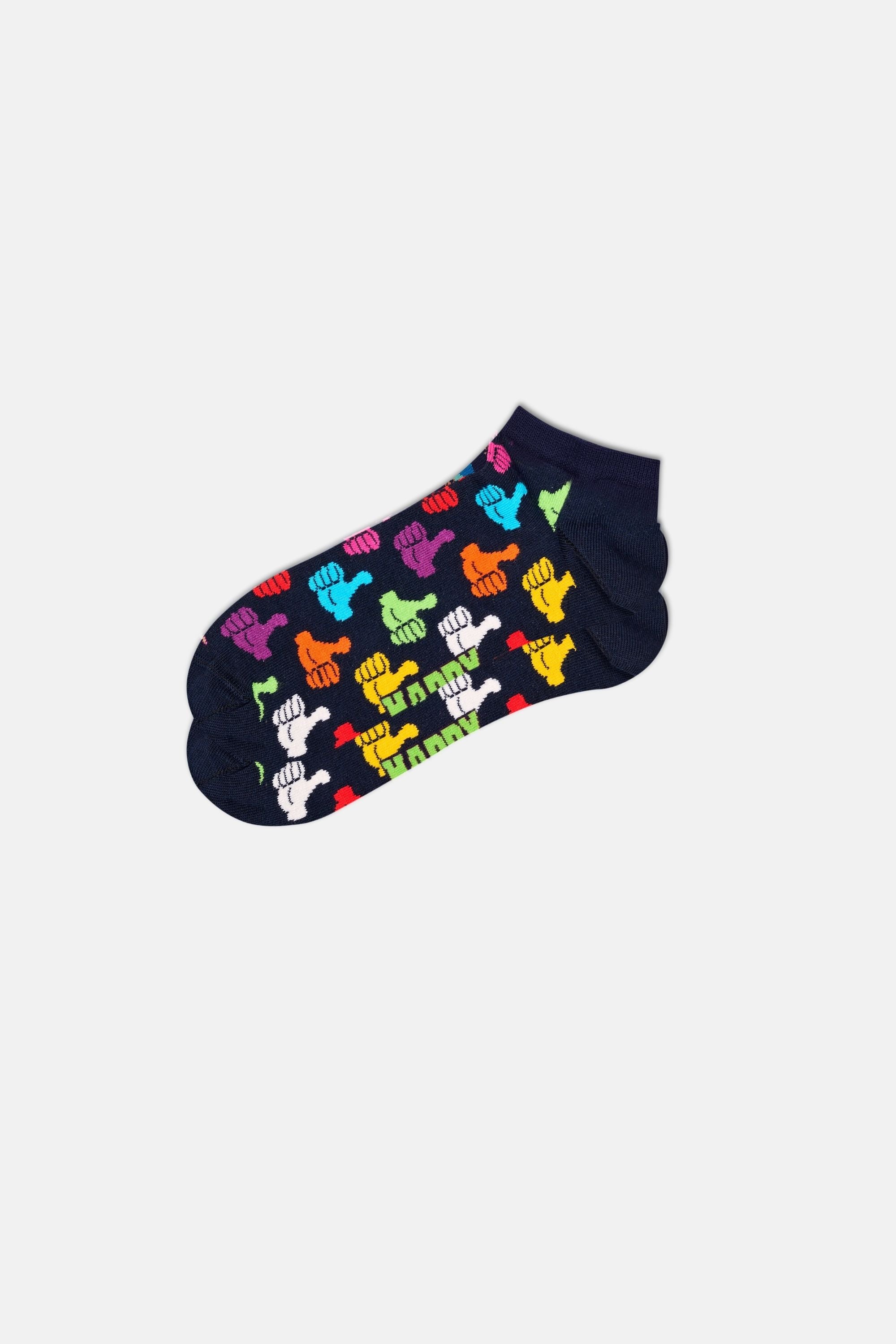 Happy Socks - Çok Renkli 3'lü Çorap Seti