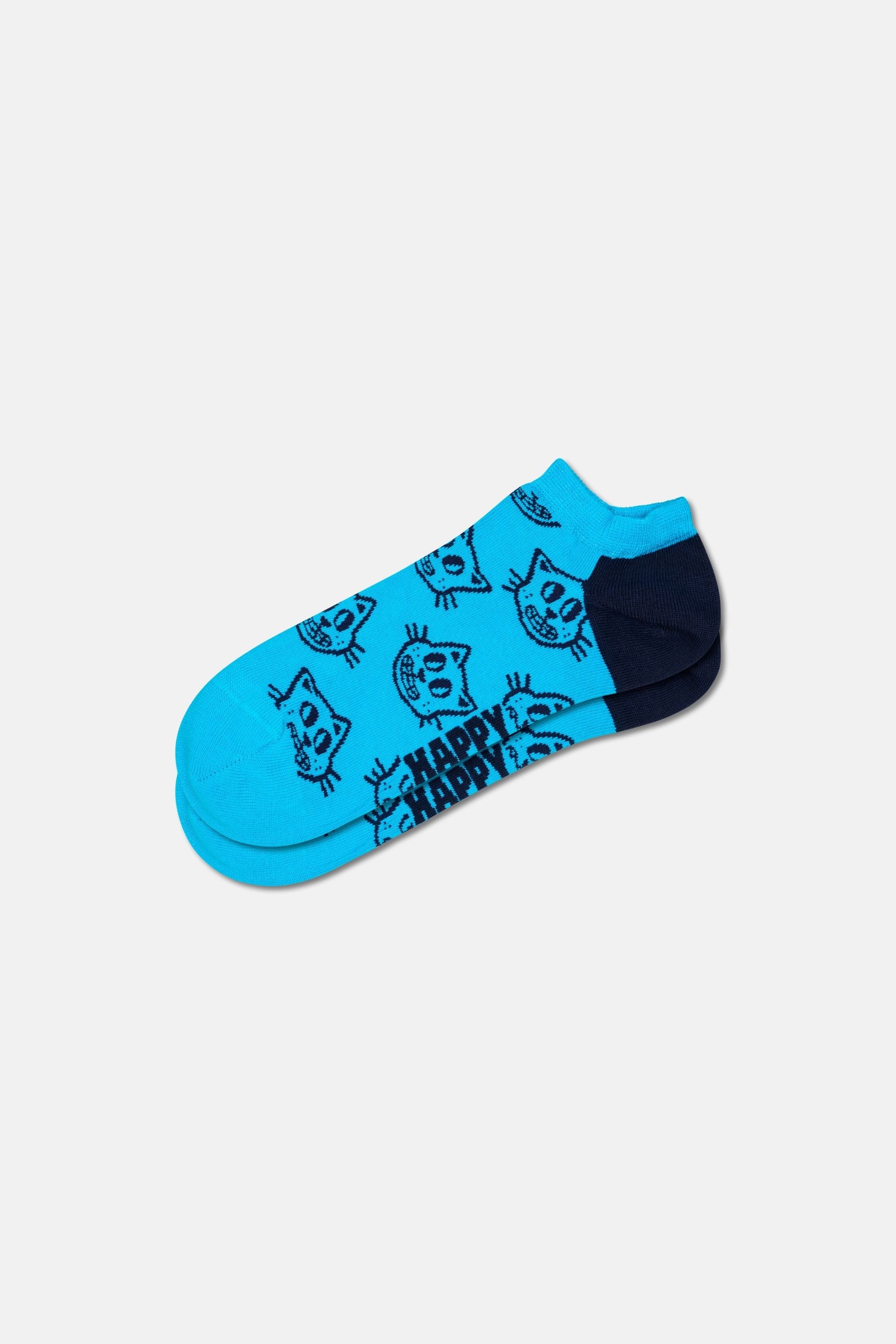 Happy Socks - Çok Renkli Köpek Desenli 3'lü Çorap Seti