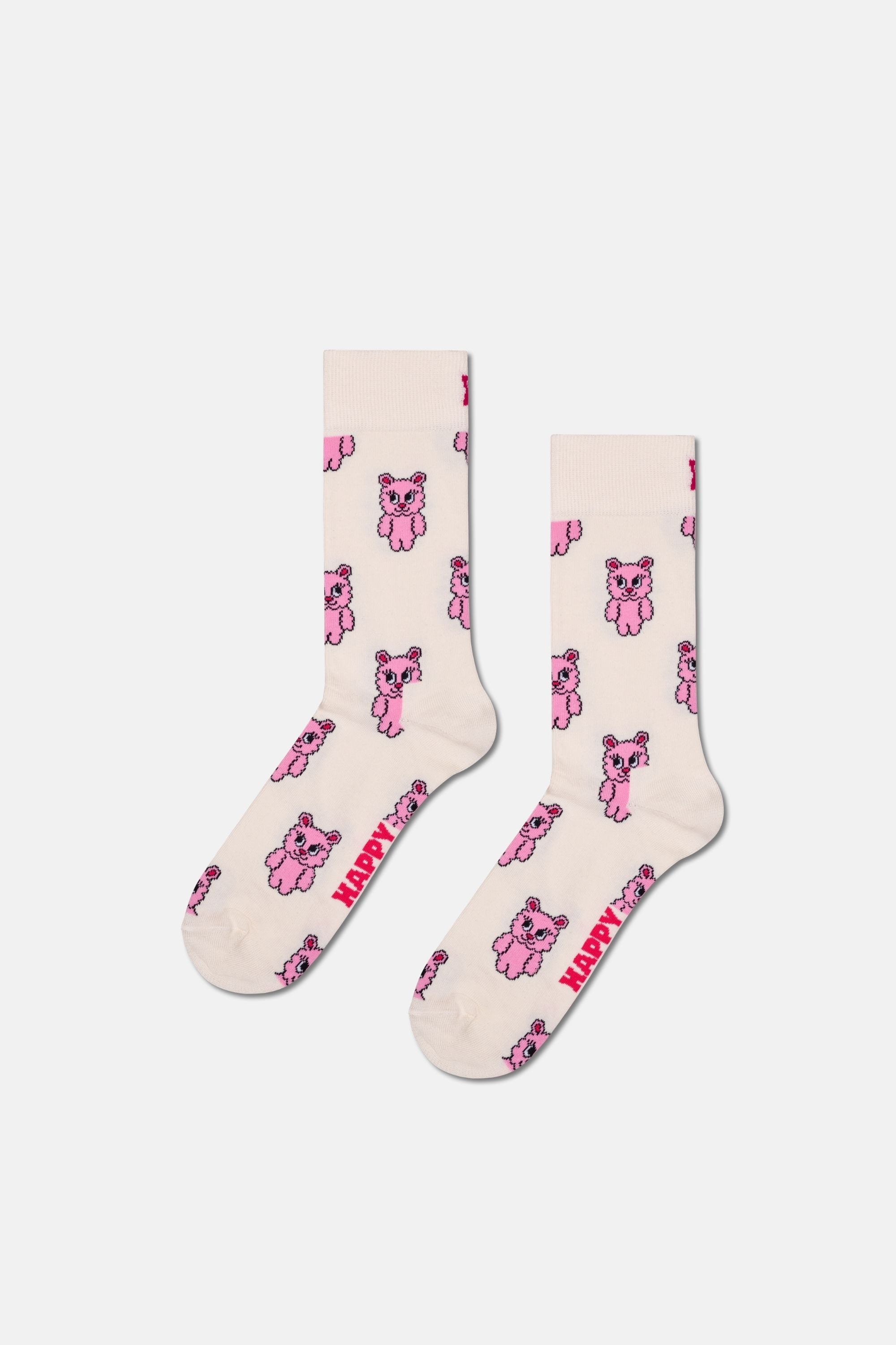 Happy Socks - Çok Renkli Unıcorn Desenli 3'lü Pamuklu Çorap Seti