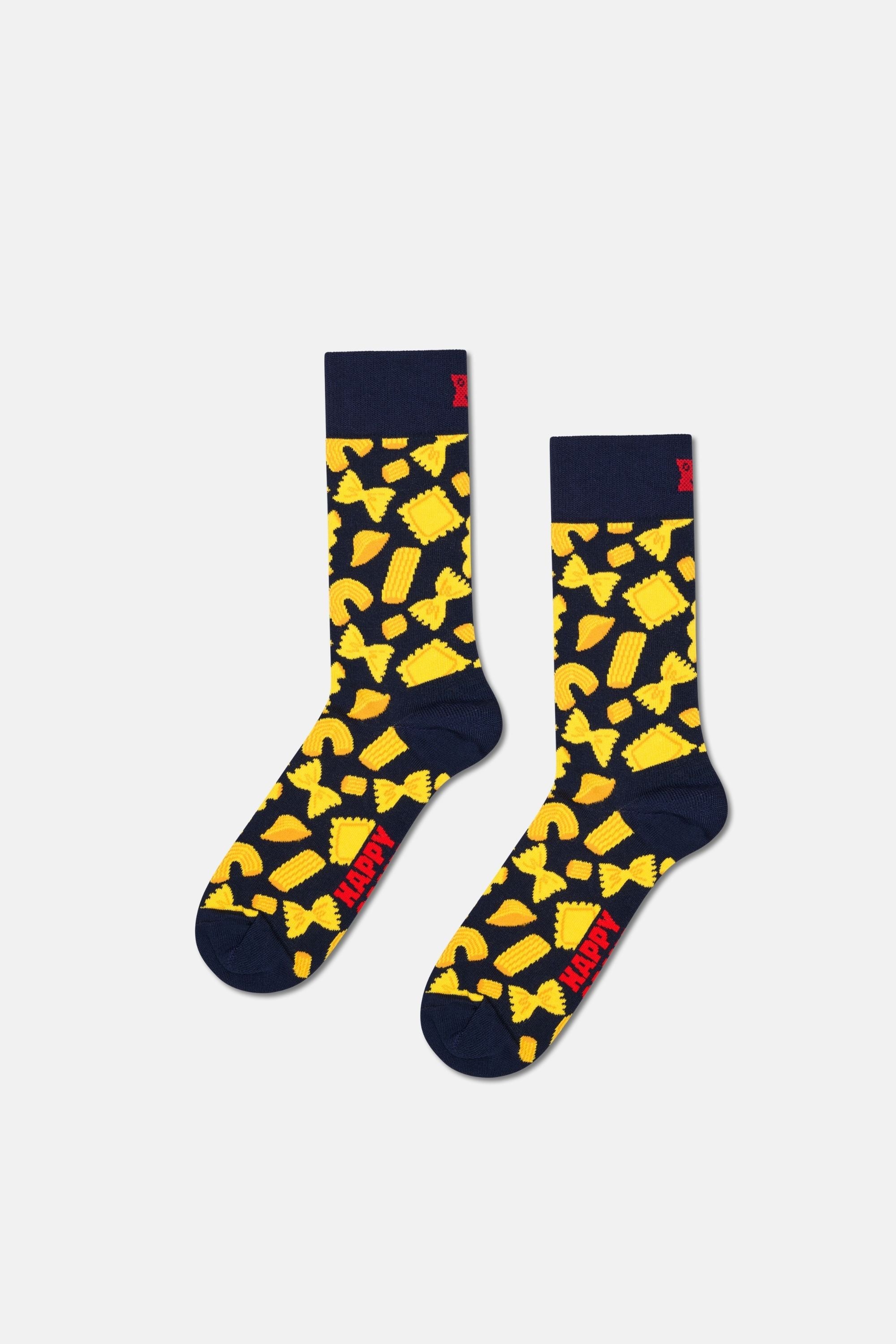 Happy Socks - Çok Renkli Karışık Desenli 7'li Pamuklu Çorap Seti