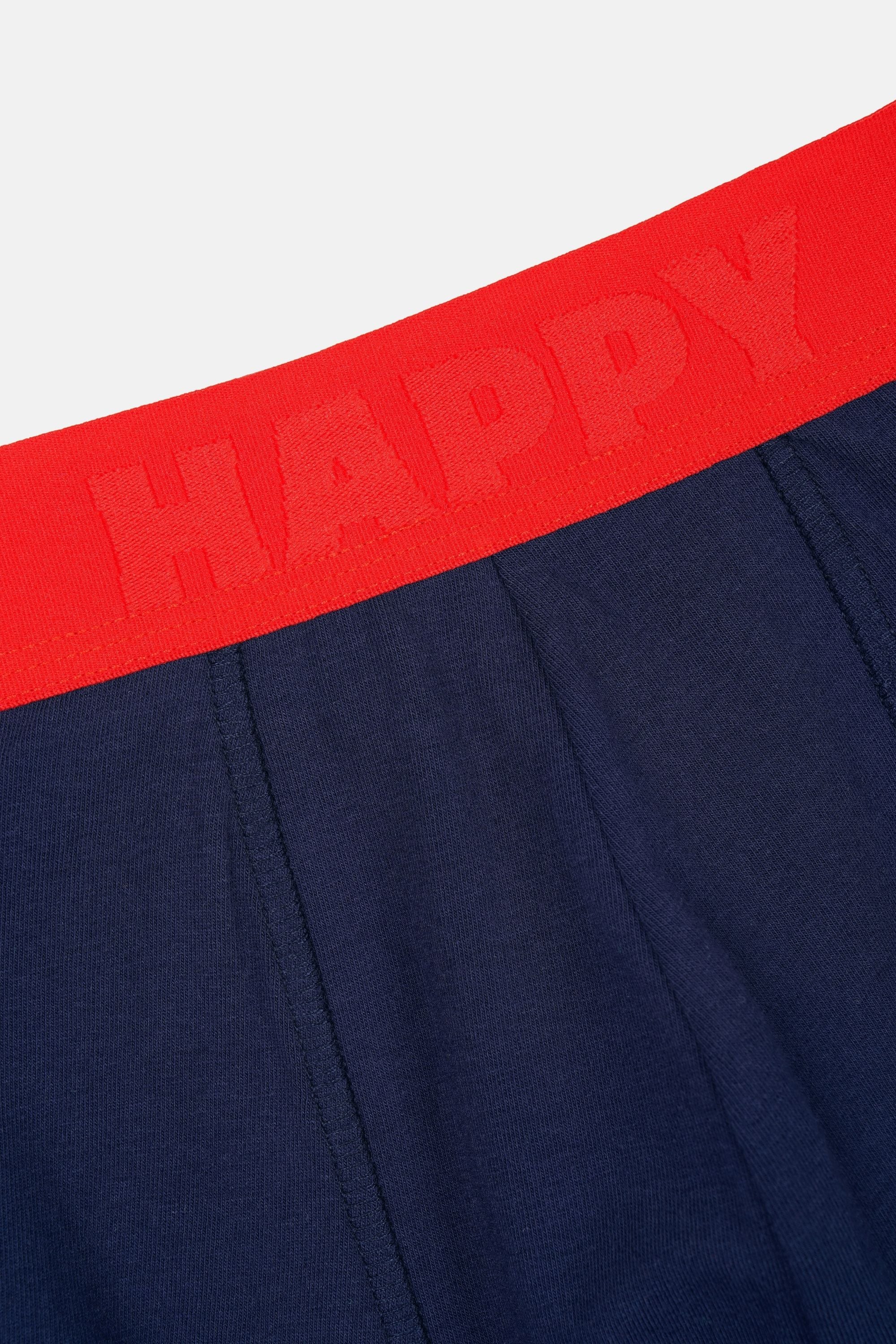 Happy Socks - Erkek Lacivert 3'lü Boxer Seti