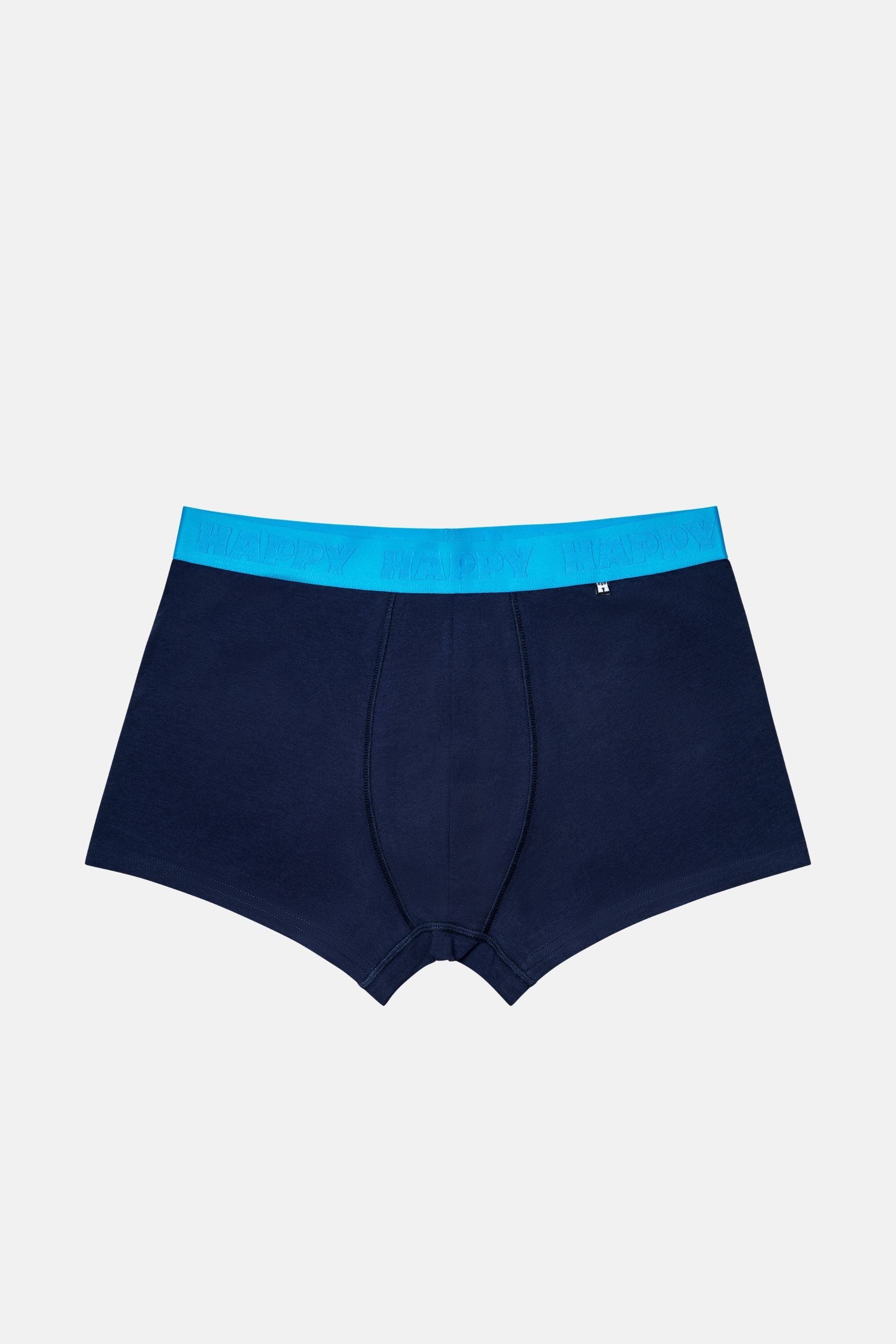 Happy Socks - Erkek Lacivert 3'lü Boxer Seti
