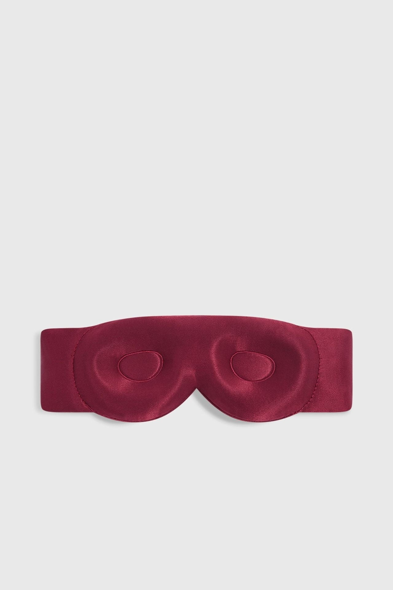 Dore & Rose - Bordo %100 Dut İpeği Aura Uyku Maskesi