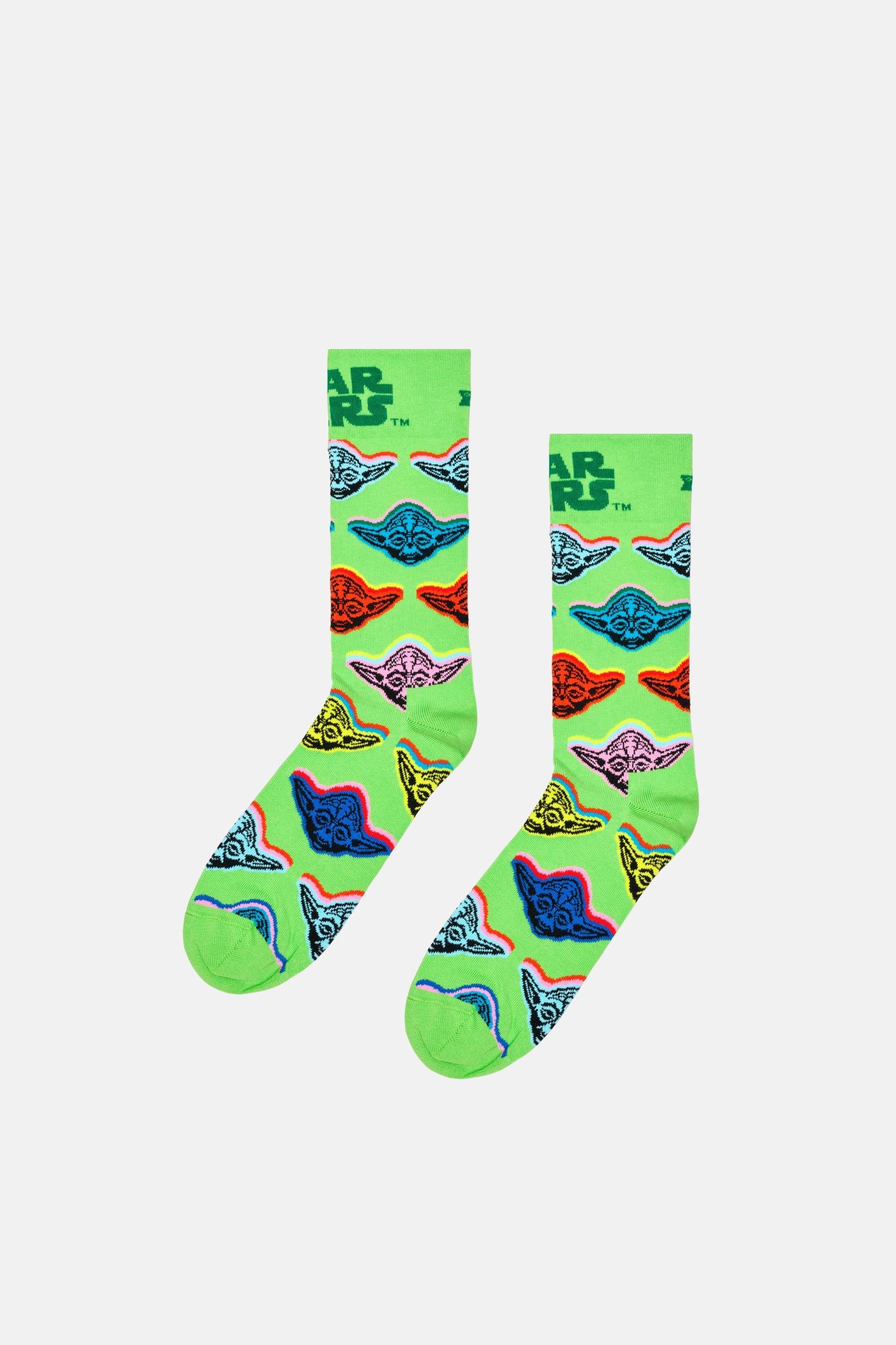Happy Socks - Çok Renkli STAR WARS Figürlü 6'lı Çorap Seti