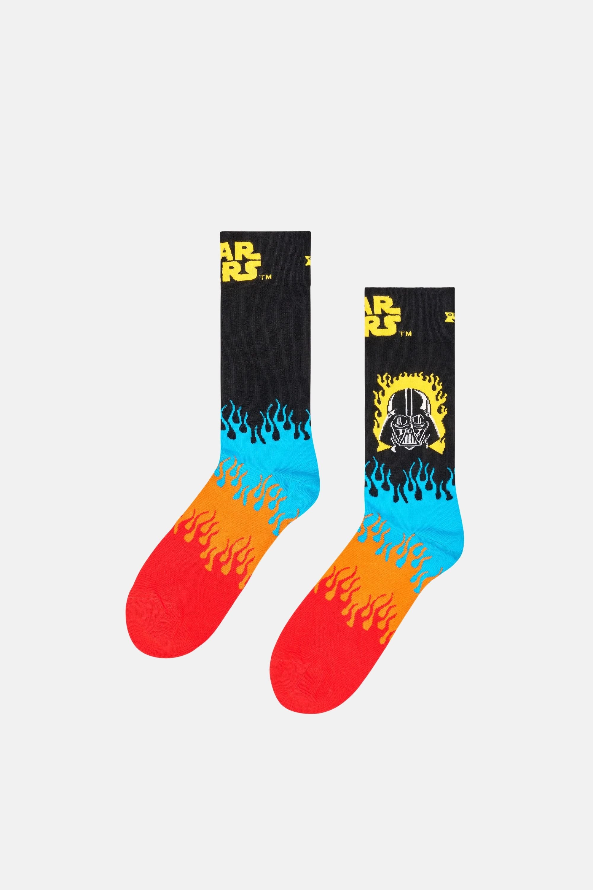 Happy Socks - Çok Renkli STAR WARS Figürlü 6'lı Çorap Seti