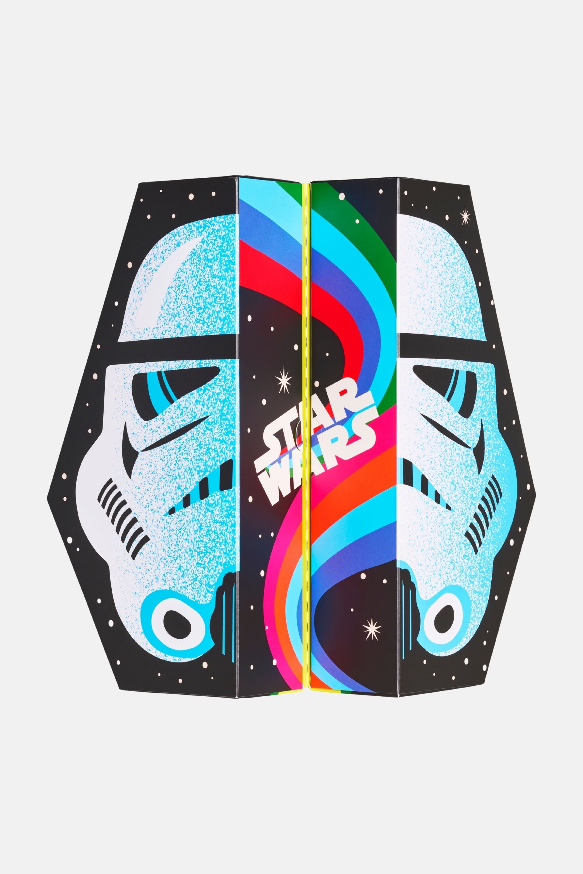 Happy Socks - Çok Renkli STAR WARS Figürlü 6'lı Çorap Seti