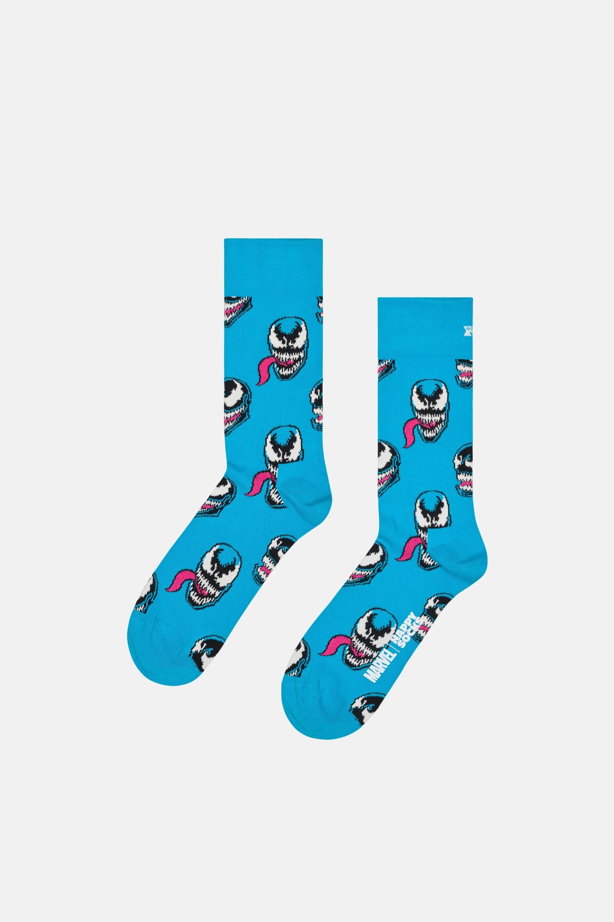 Happy Socks - Çok Renkli MARVEL Spider - Man Figürlü 6'lı Çorap Seti