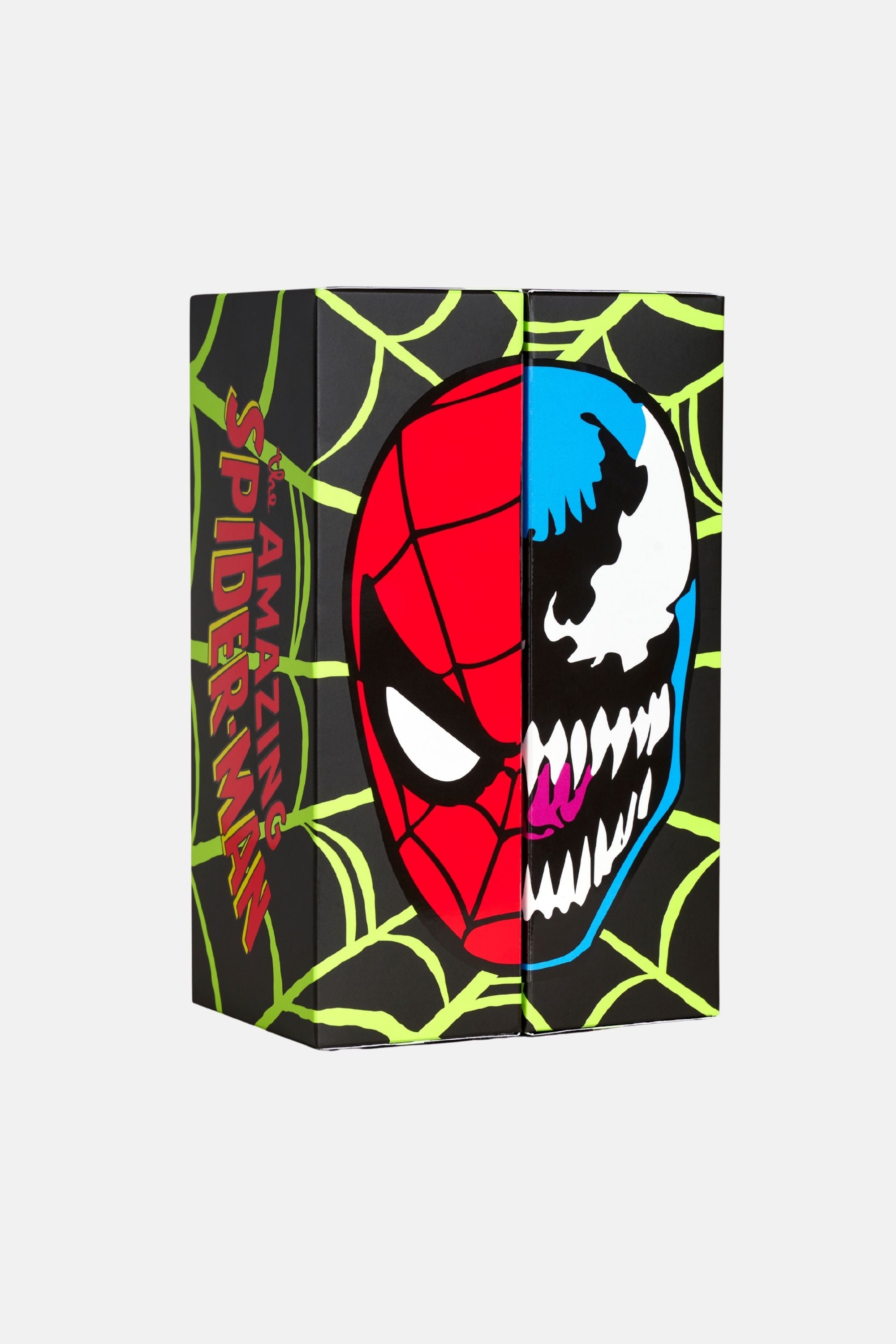 Happy Socks - Çok Renkli MARVEL Spider - Man Figürlü 6'lı Çorap Seti