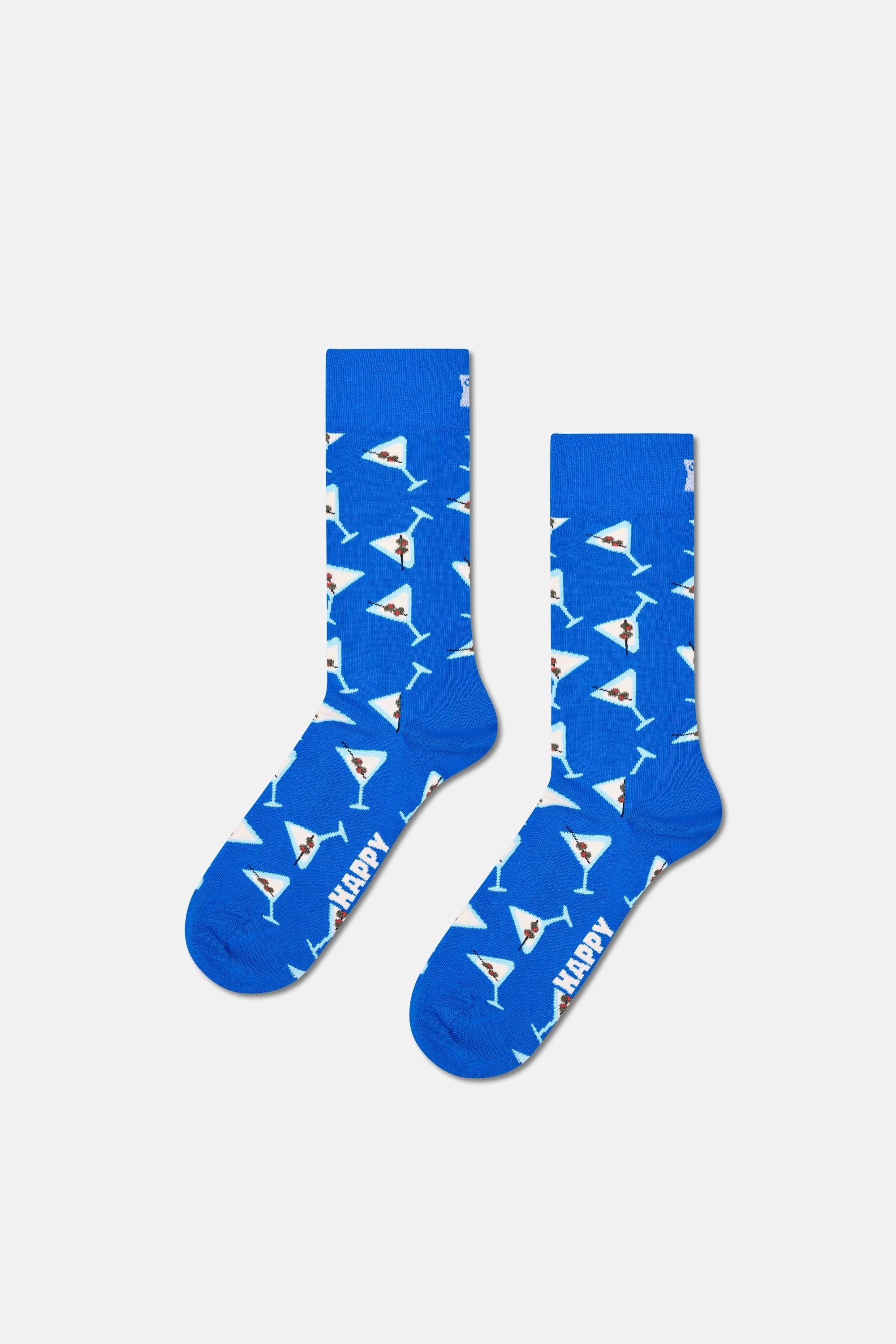 Happy Socks - Çok Renkli Eğlenceli Desenli 3'lü Çorap Hediye Seti