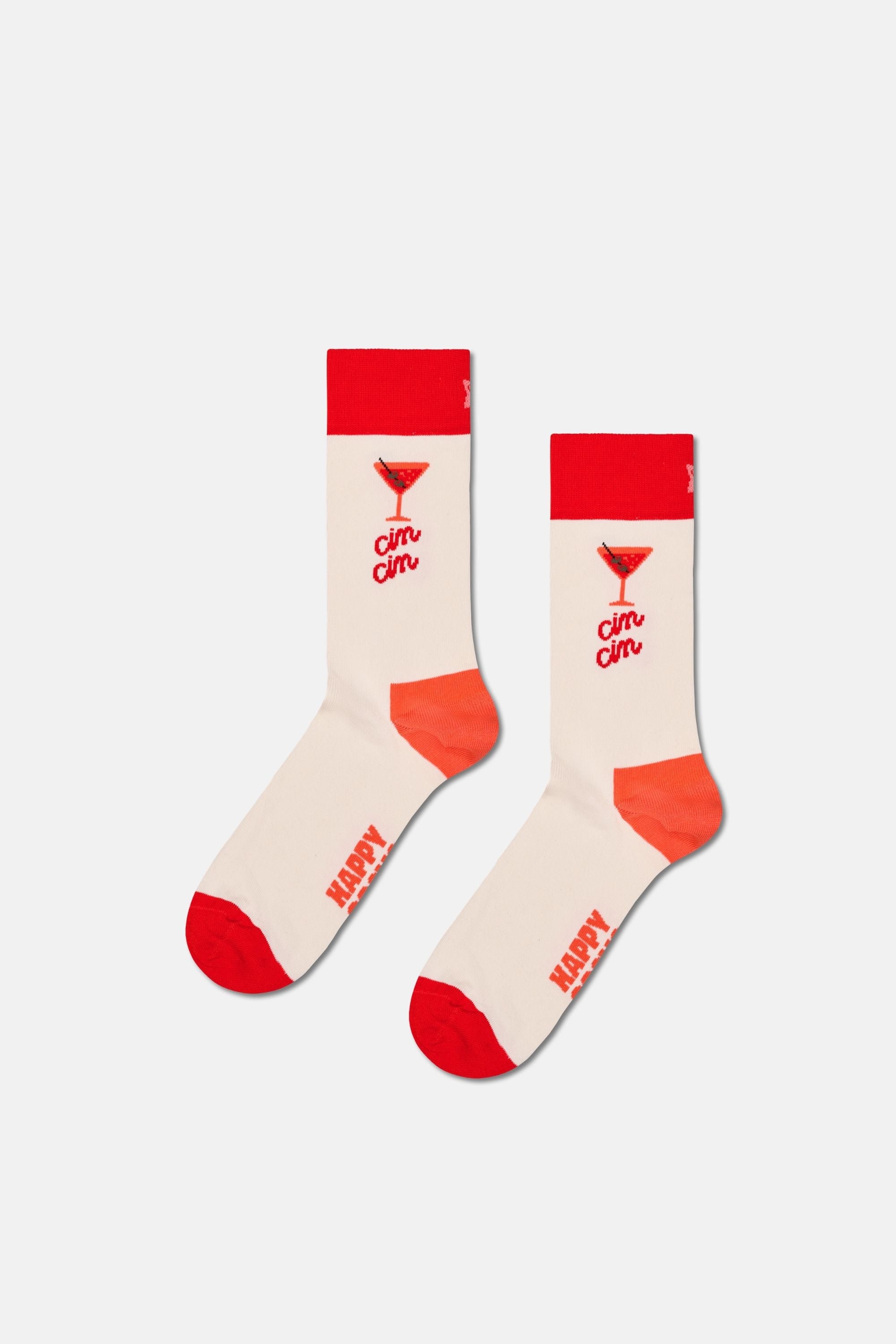 Happy Socks - Çok Renkli Eğlenceli Desenli 3'lü Çorap Hediye Seti