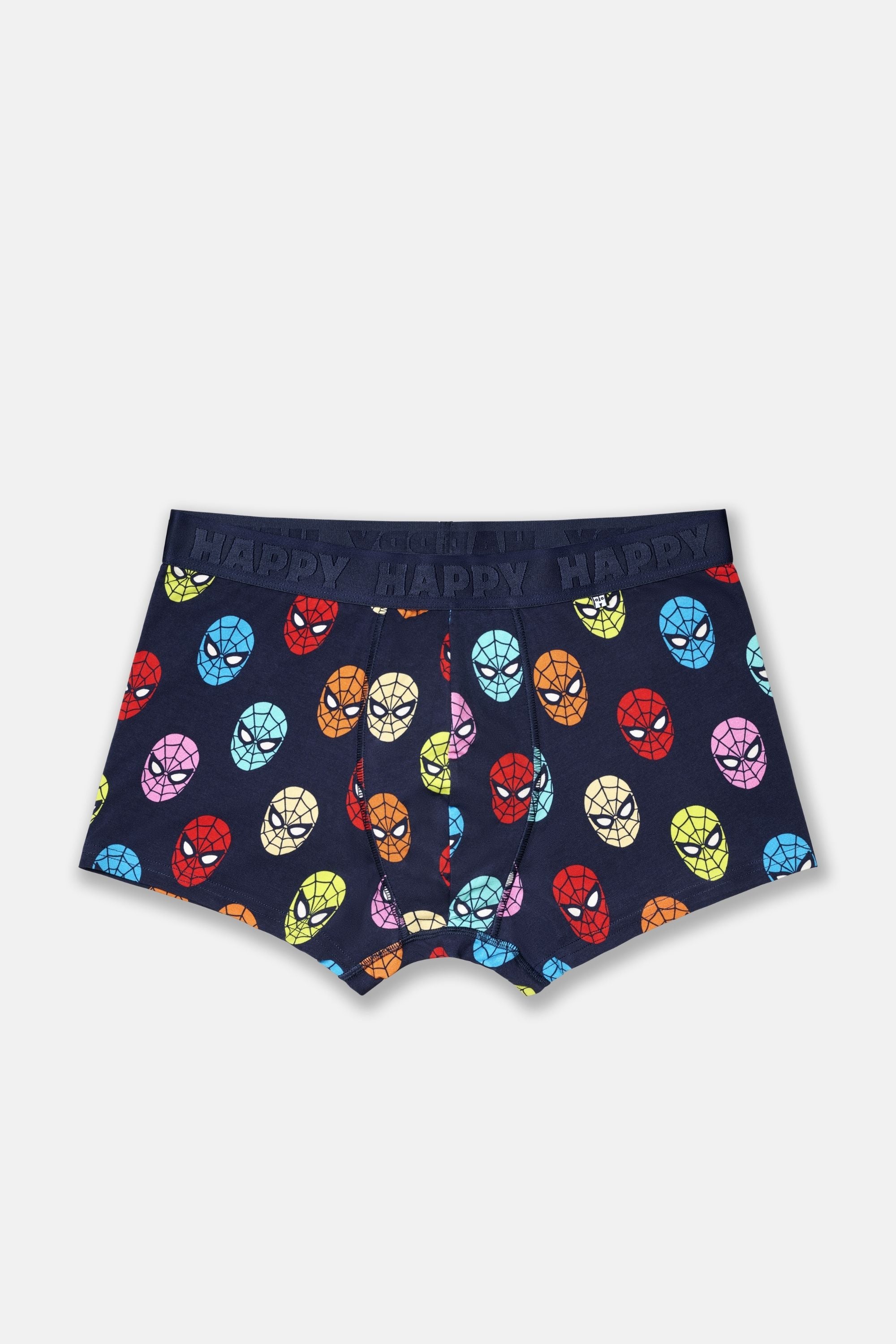 Happy Socks - Çok Renkli Spıder-Man Desenli 2'li Boxer Seti