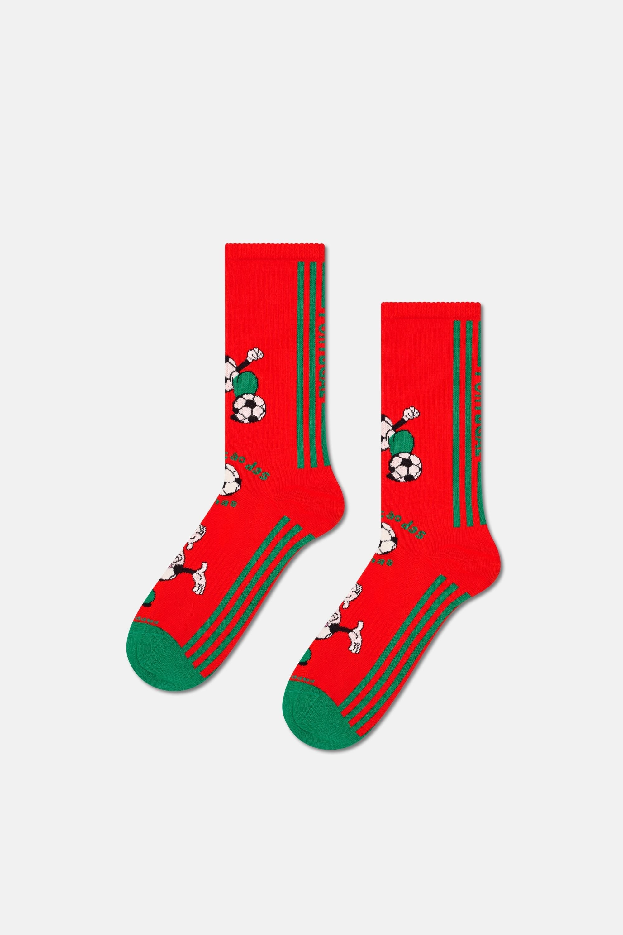 Happy Socks - Dünya Kupası Portekiz Temalı Sneaker Çorap