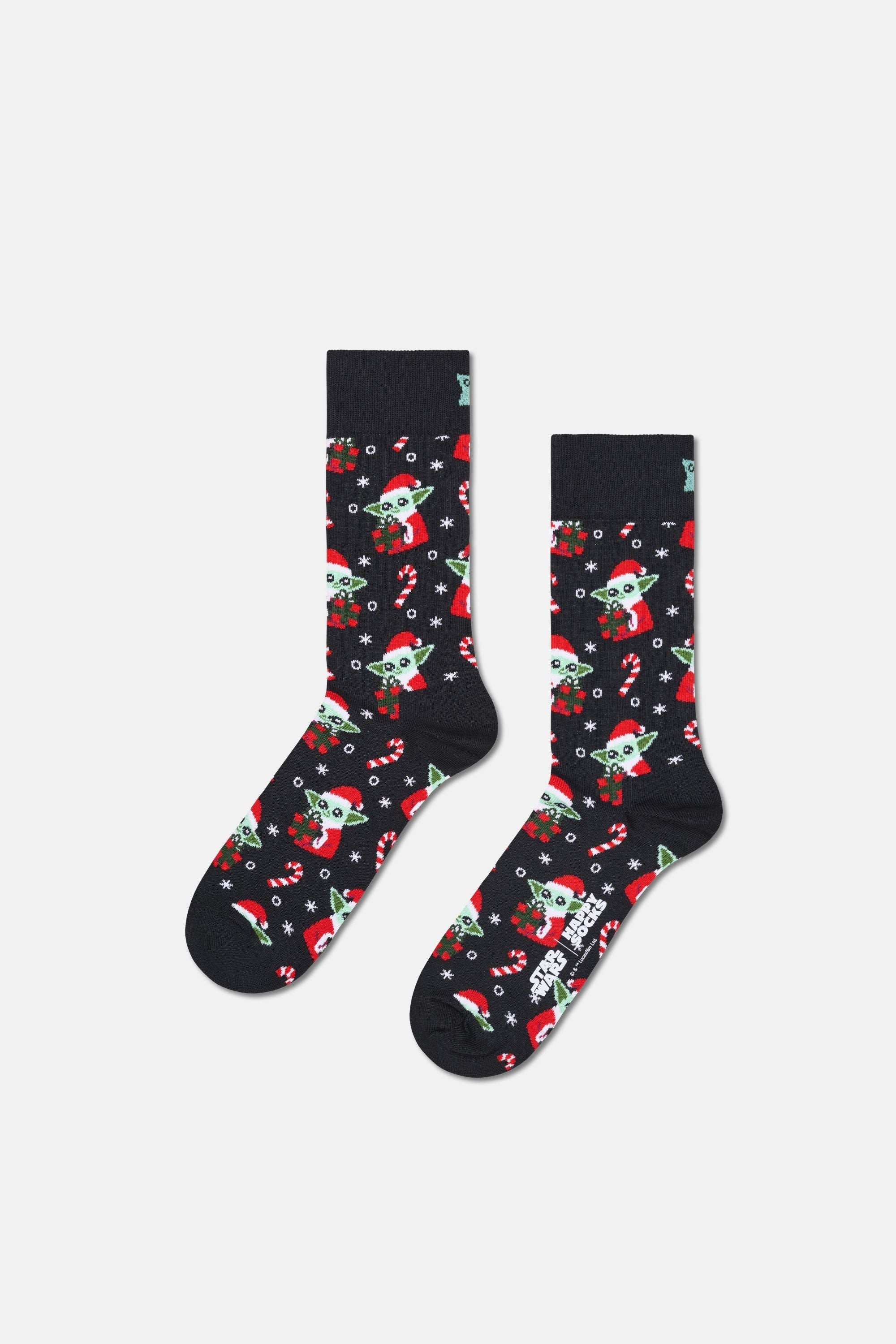 Happy Socks - Çok Renkli STAR WARS Grogu’s Holiday Temalı 6'lı Çorap Seti