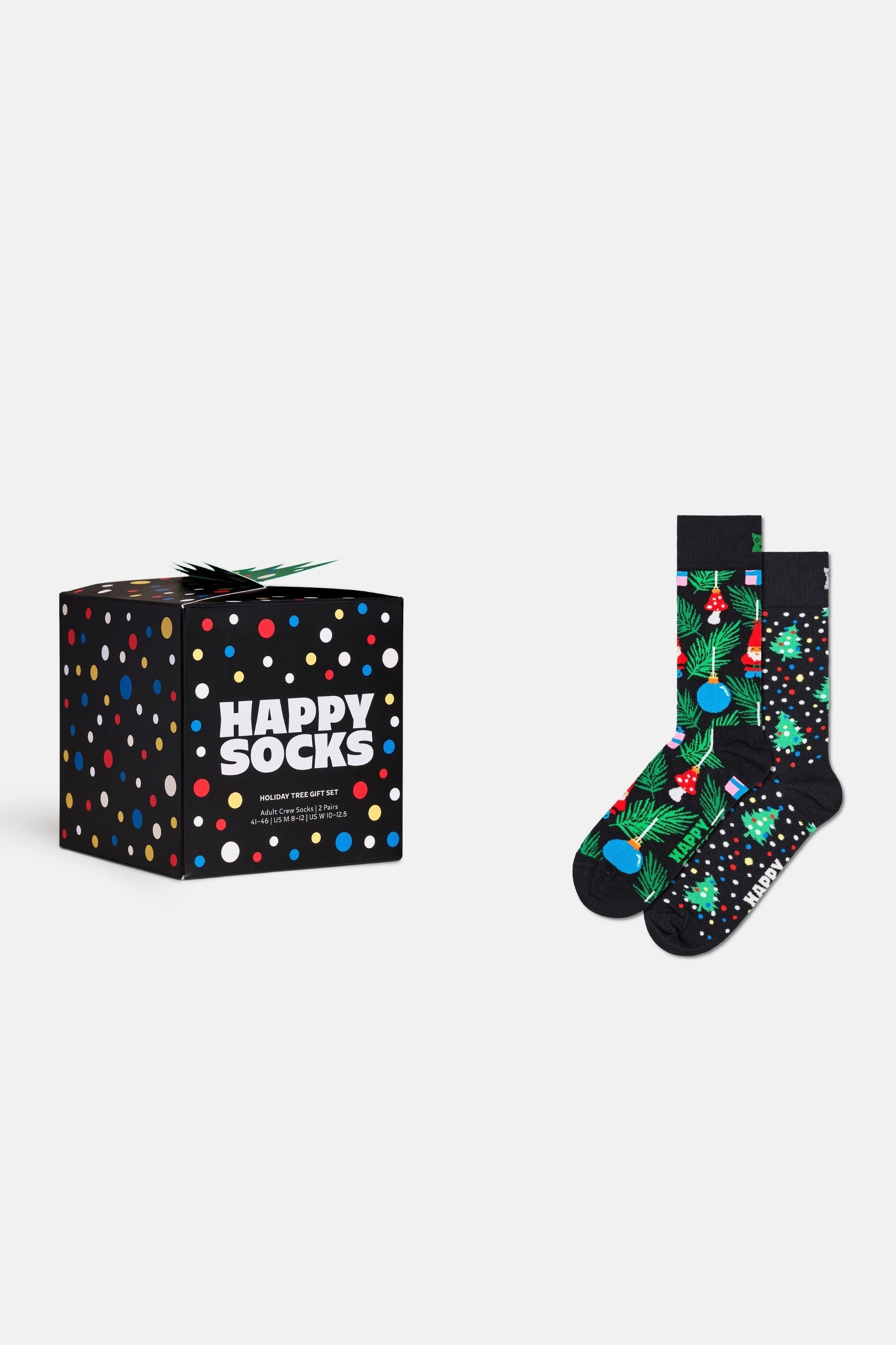 Happy Socks - Çok Renkli Kutlama Temalı Pamuklu 2’li Çorap Seti