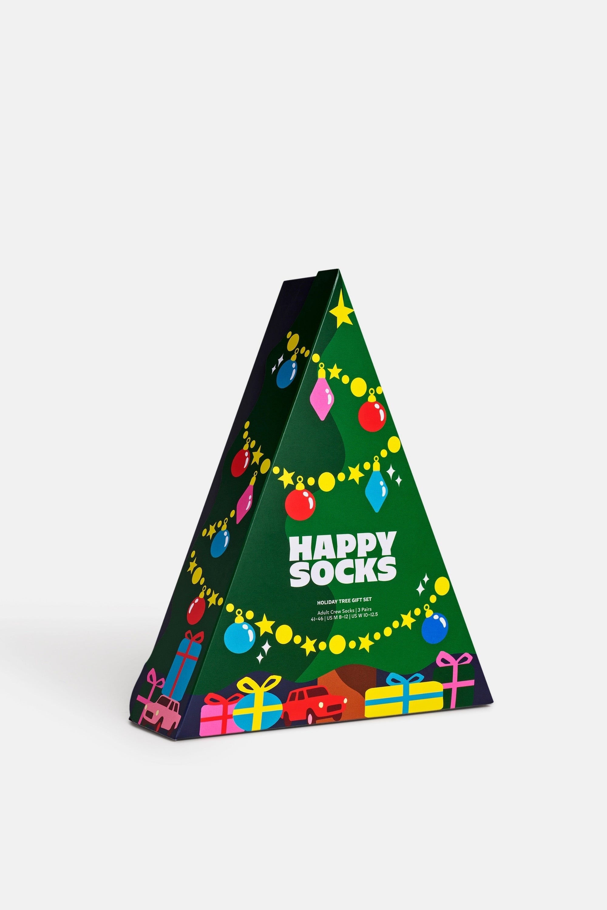 Happy Socks - Çok Renkli Kutlama Temalı Pamuklu 3’lü Çorap Seti