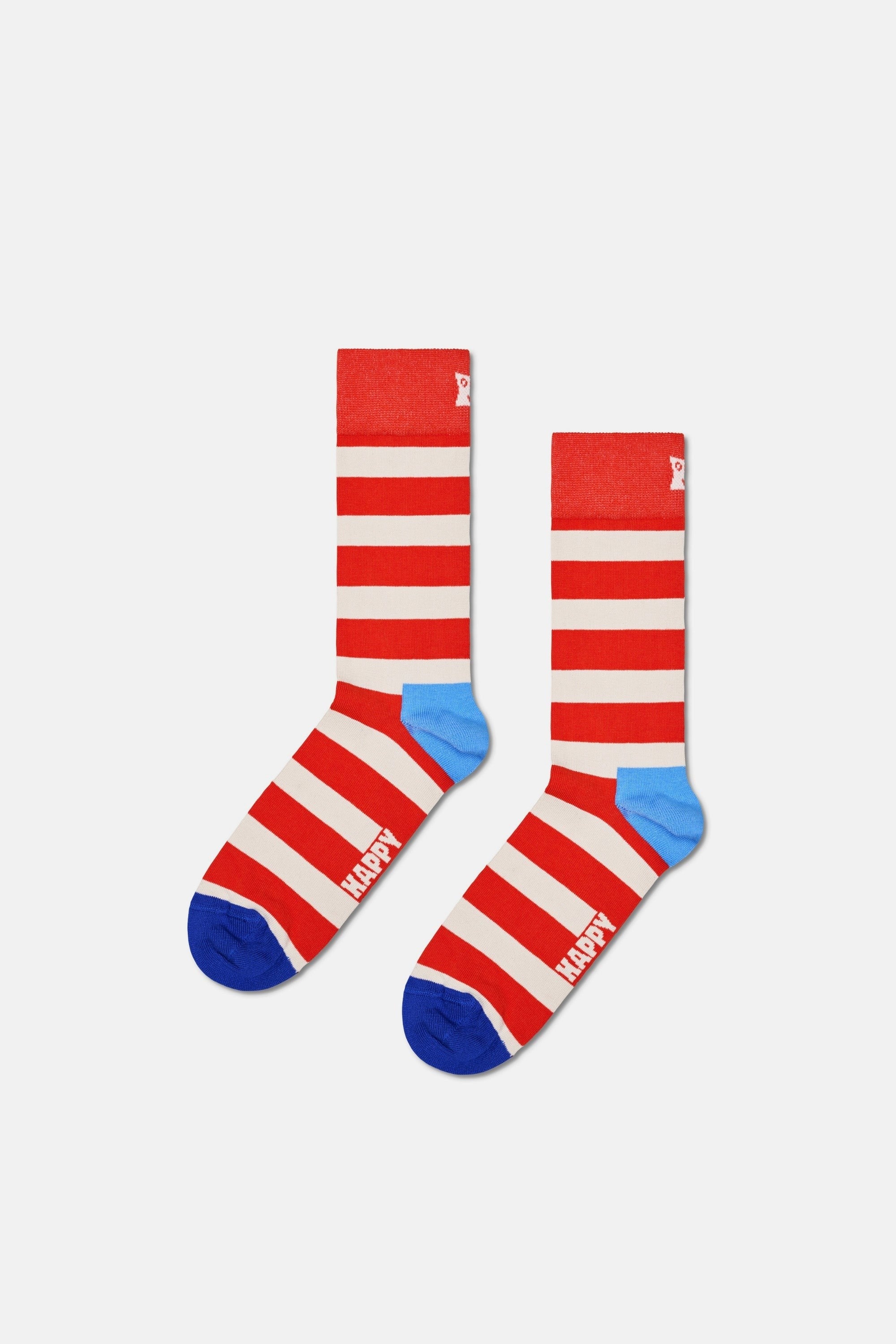 Happy Socks - Çok Renkli Süper Baba Temalı 3’lü Pamuklu Çorap Seti