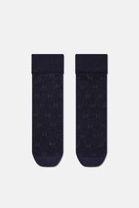 Happy Socks - Siyah Kısa Soket Çorap