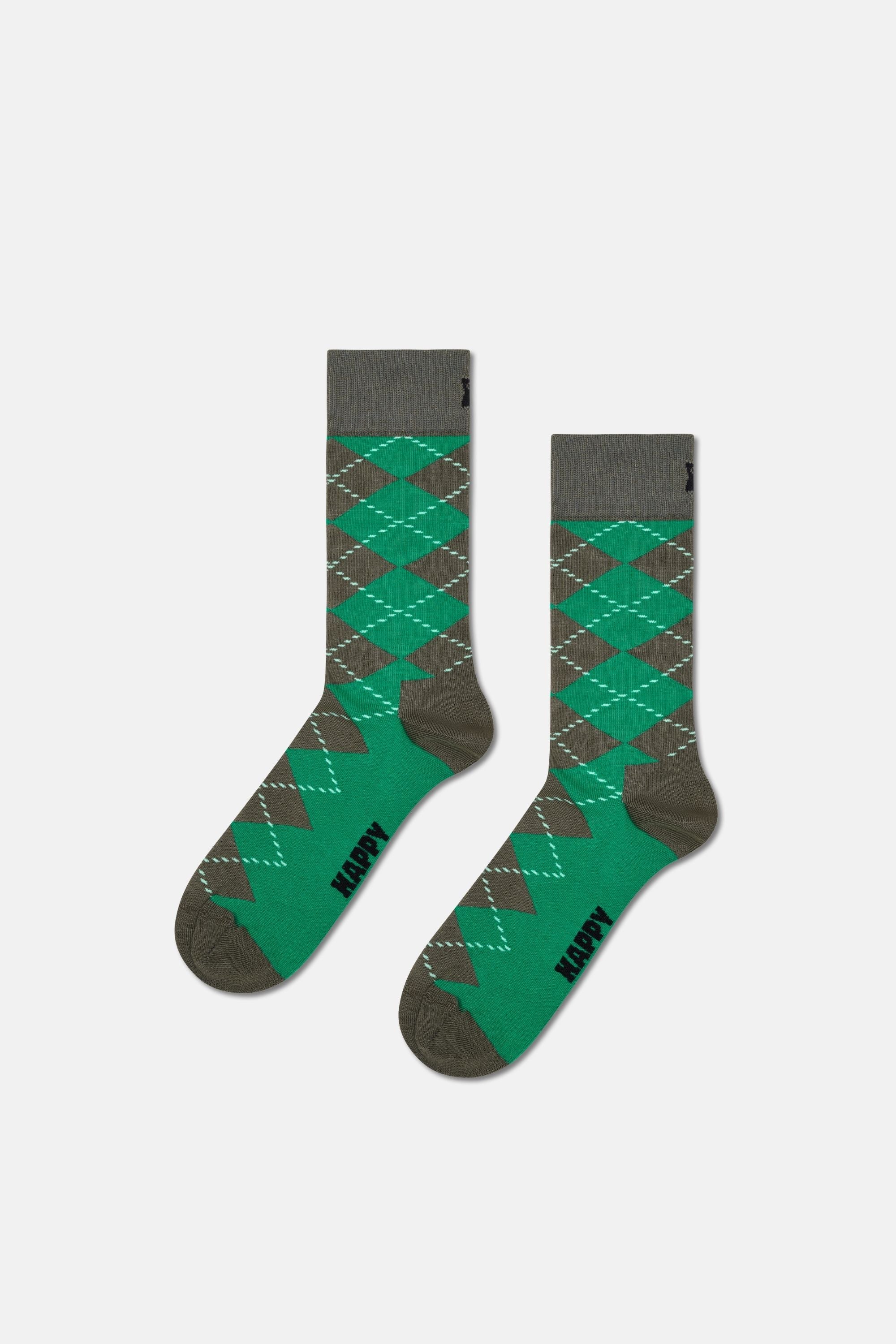 Happy Socks - Çok Renkli Karışık Desenli 7'li Pamuklu Çorap Seti