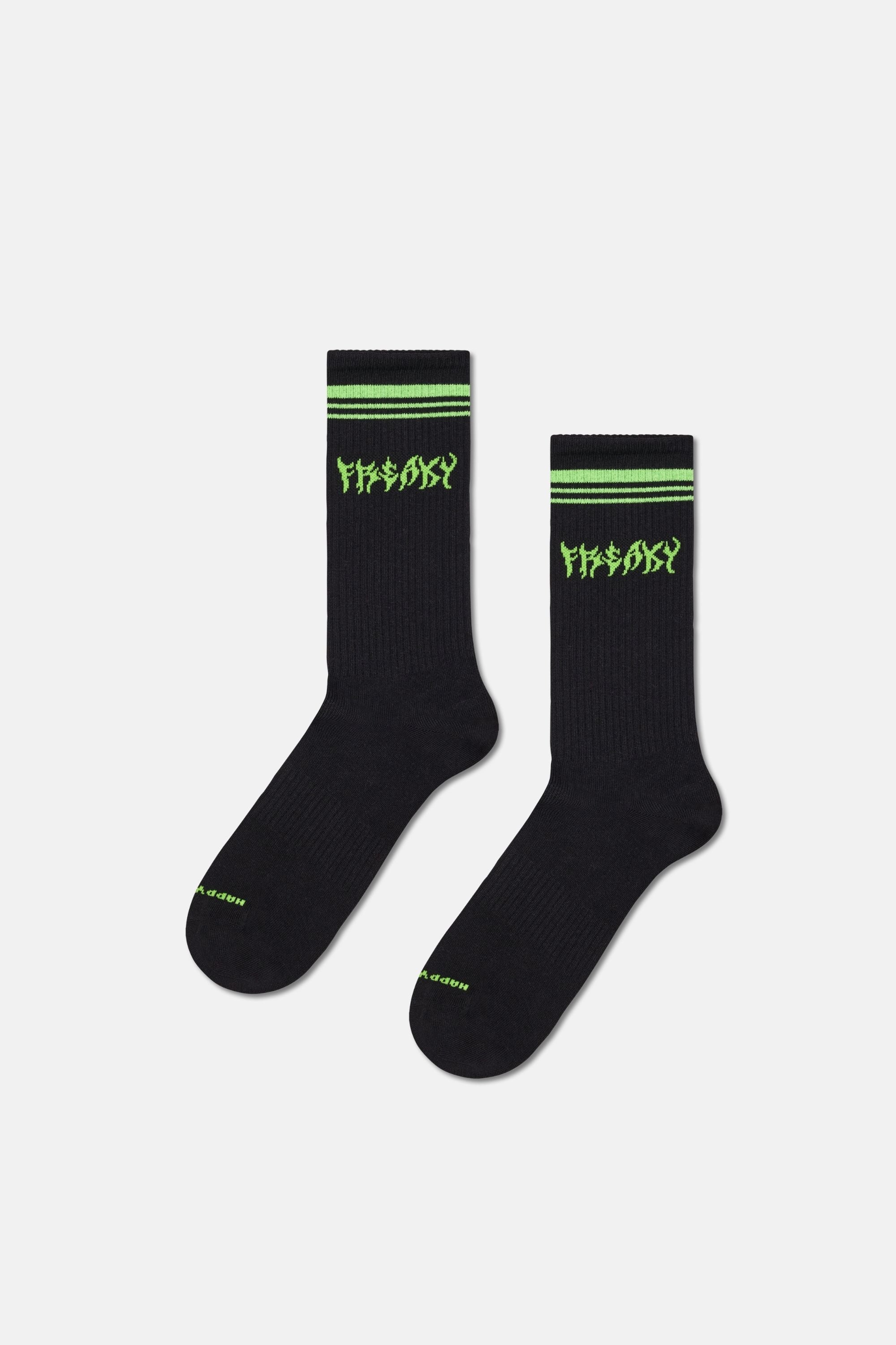 Happy Socks - Çok Renkli Çizgi ve Hayvan Desenli 4'lü Pamuklu Çorap Seti