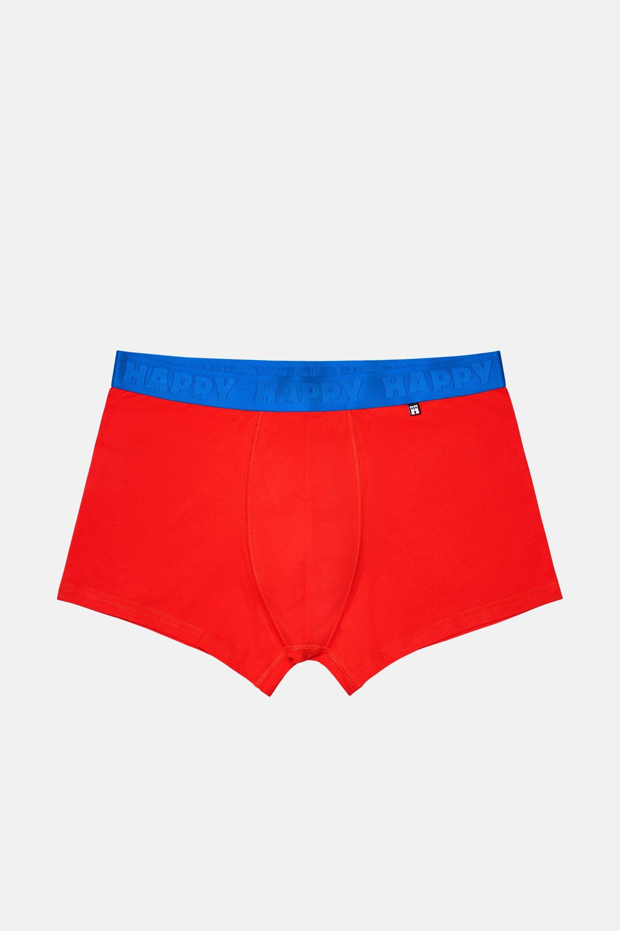 Happy Socks -  Erkek Çok Renkli Karışık Desenli 3'lü Boxer Seti
