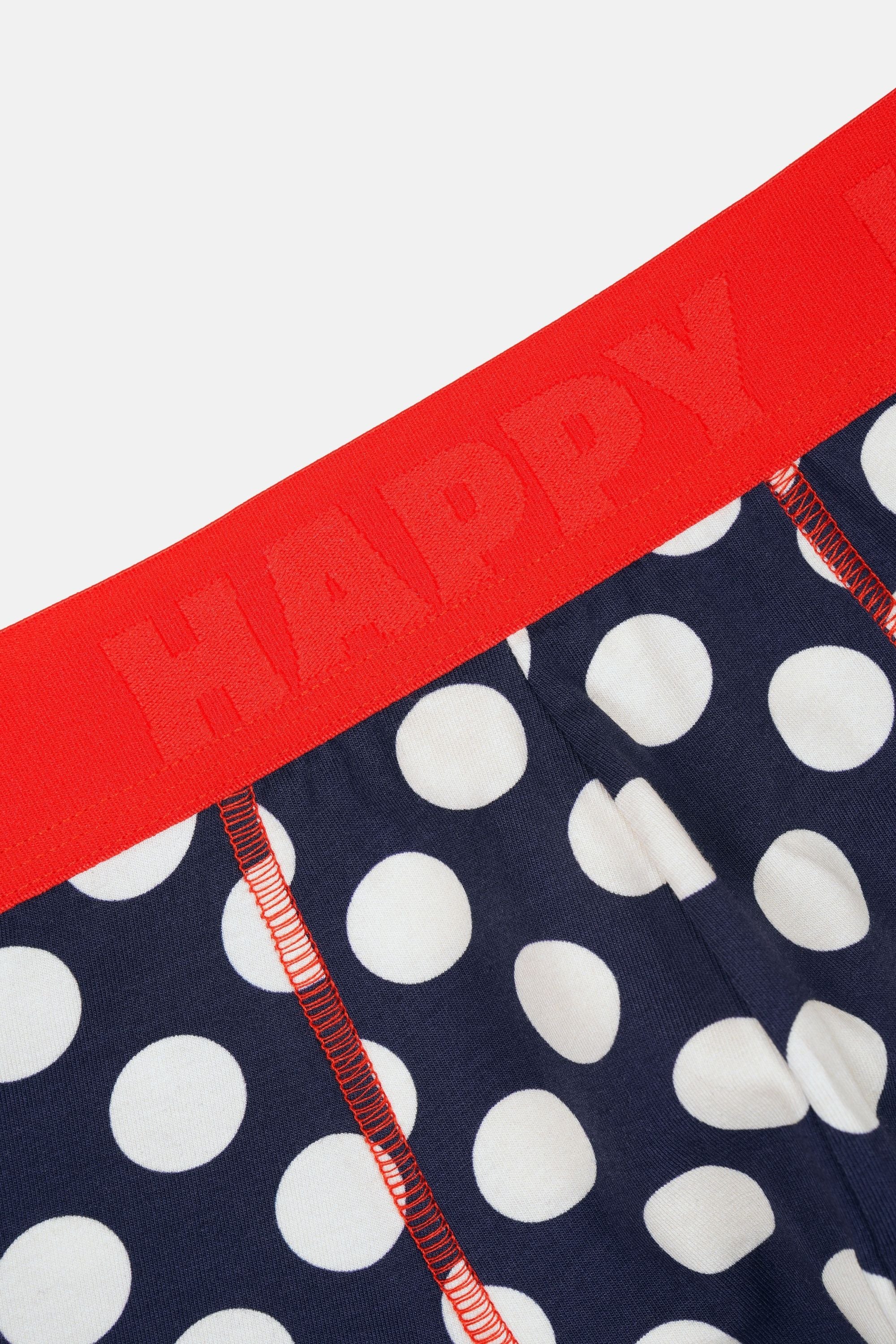 Happy Socks -  Erkek Çok Renkli Karışık Desenli 3'lü Boxer Seti