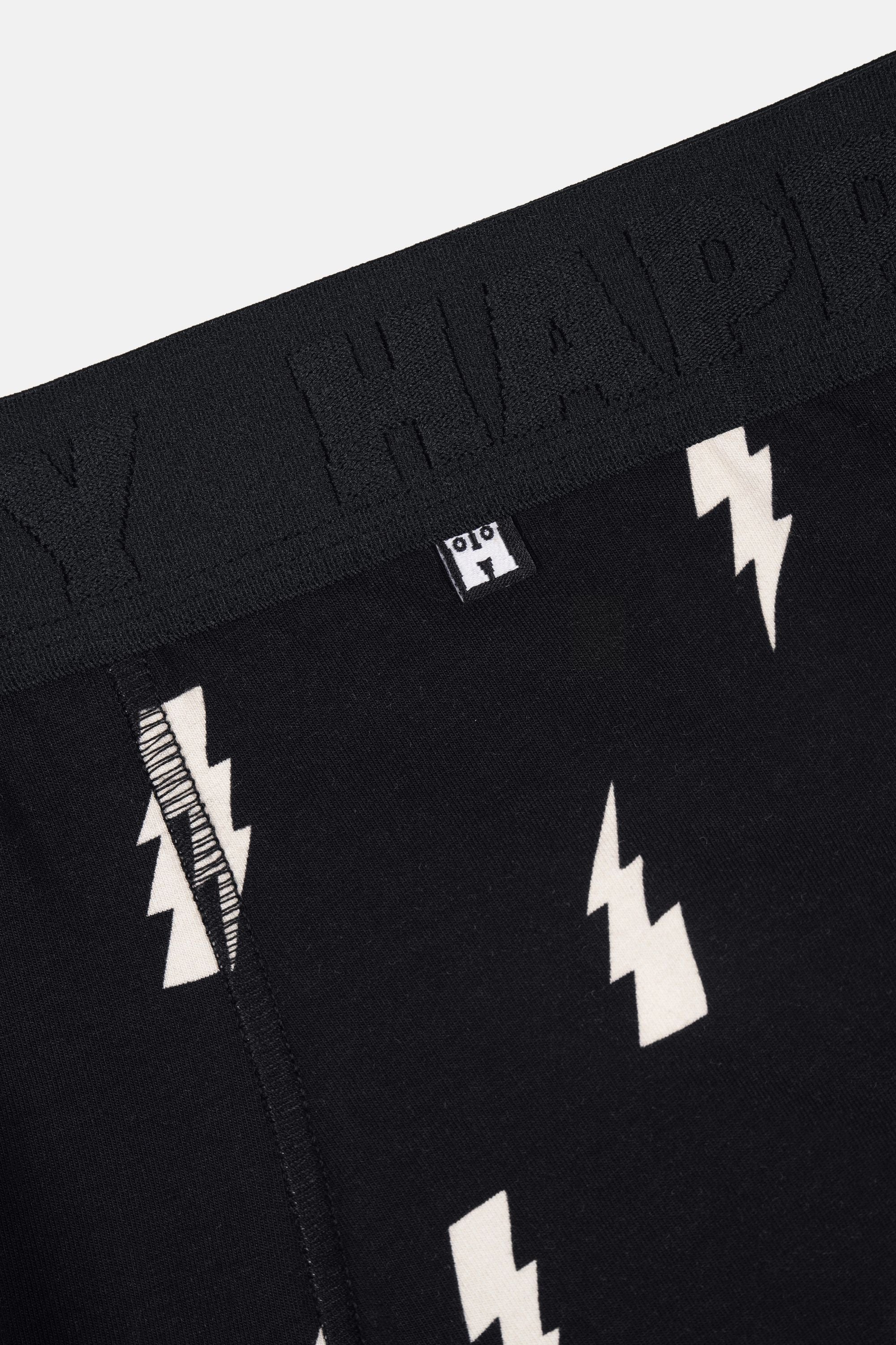Happy Socks -  Erkek Siyah Karışık Desenli 3'lü Boxer Seti
