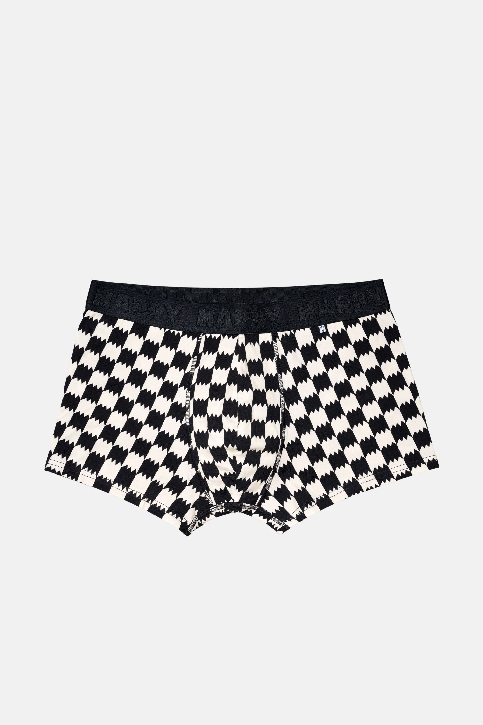Happy Socks -  Erkek Çok Renkli Karışık Desenli 3'lü Boxer Seti
