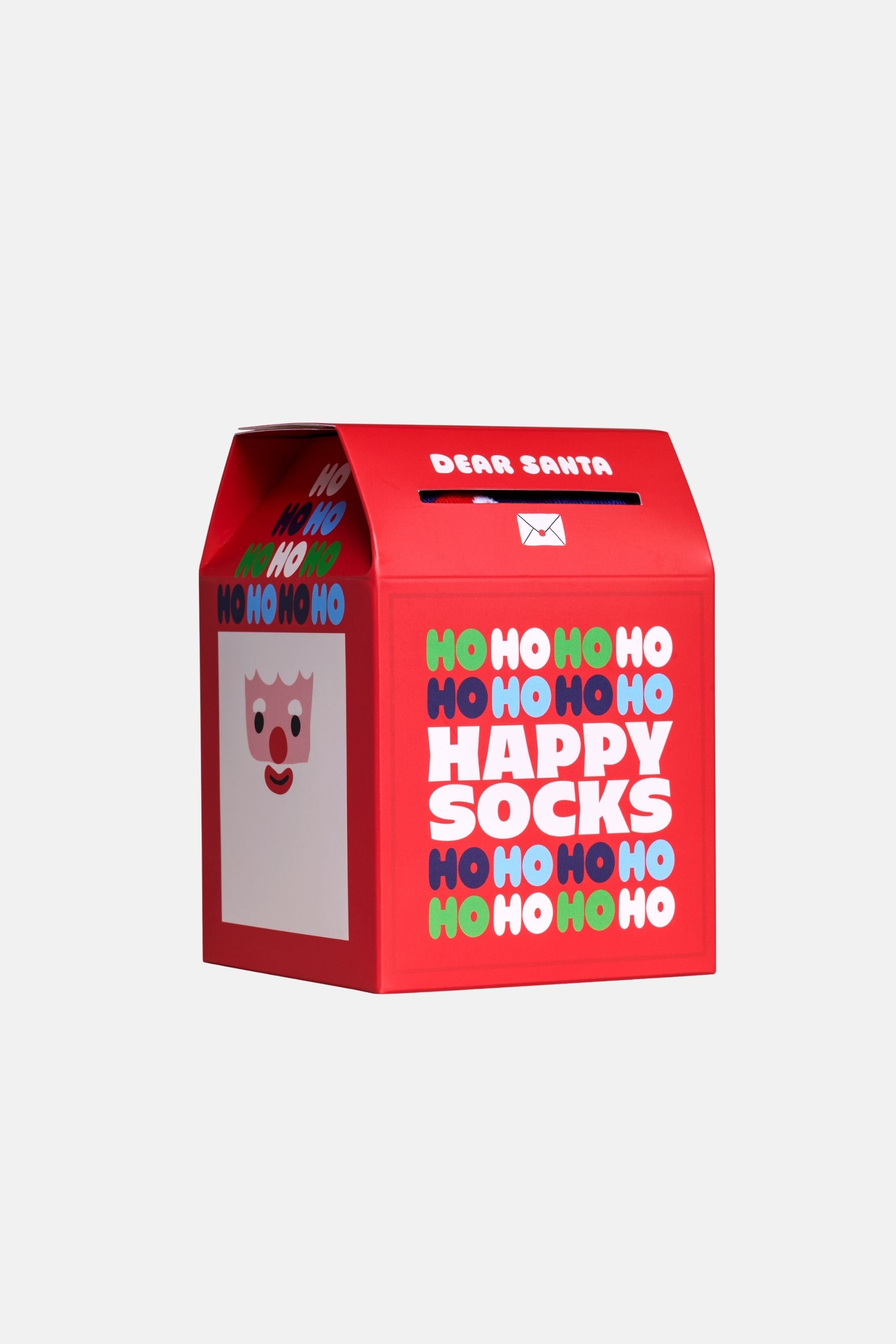 Happy Socks - Çok Renkli Kutlama Desenli 3'lü Pamuklu Çorap Seti