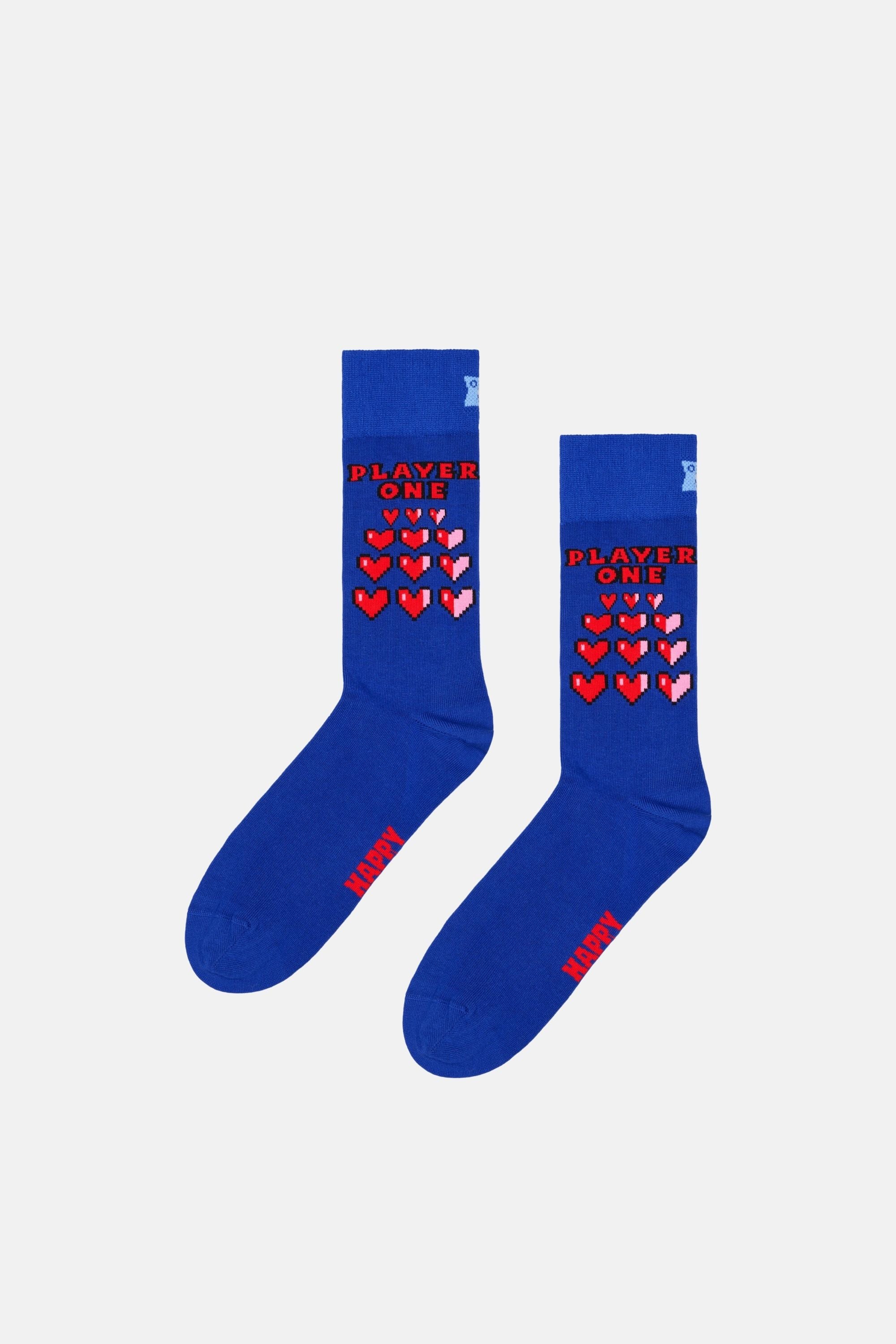 Happy Socks - Çok Renkli Oyun Temalı 2'li Çorap Hediye Seti