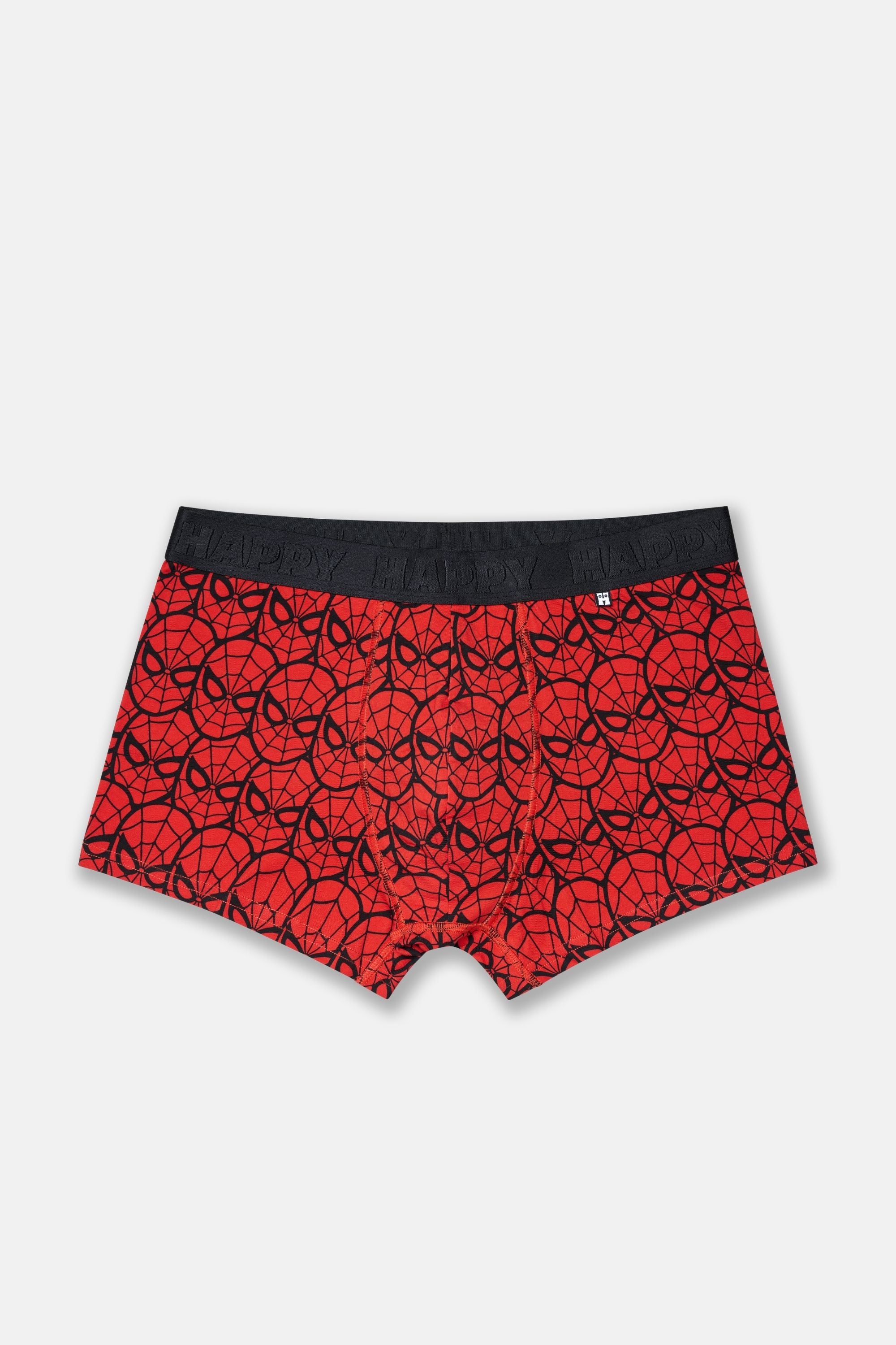 Happy Socks - Çok Renkli Spıder-Man Desenli 2'li Boxer Seti