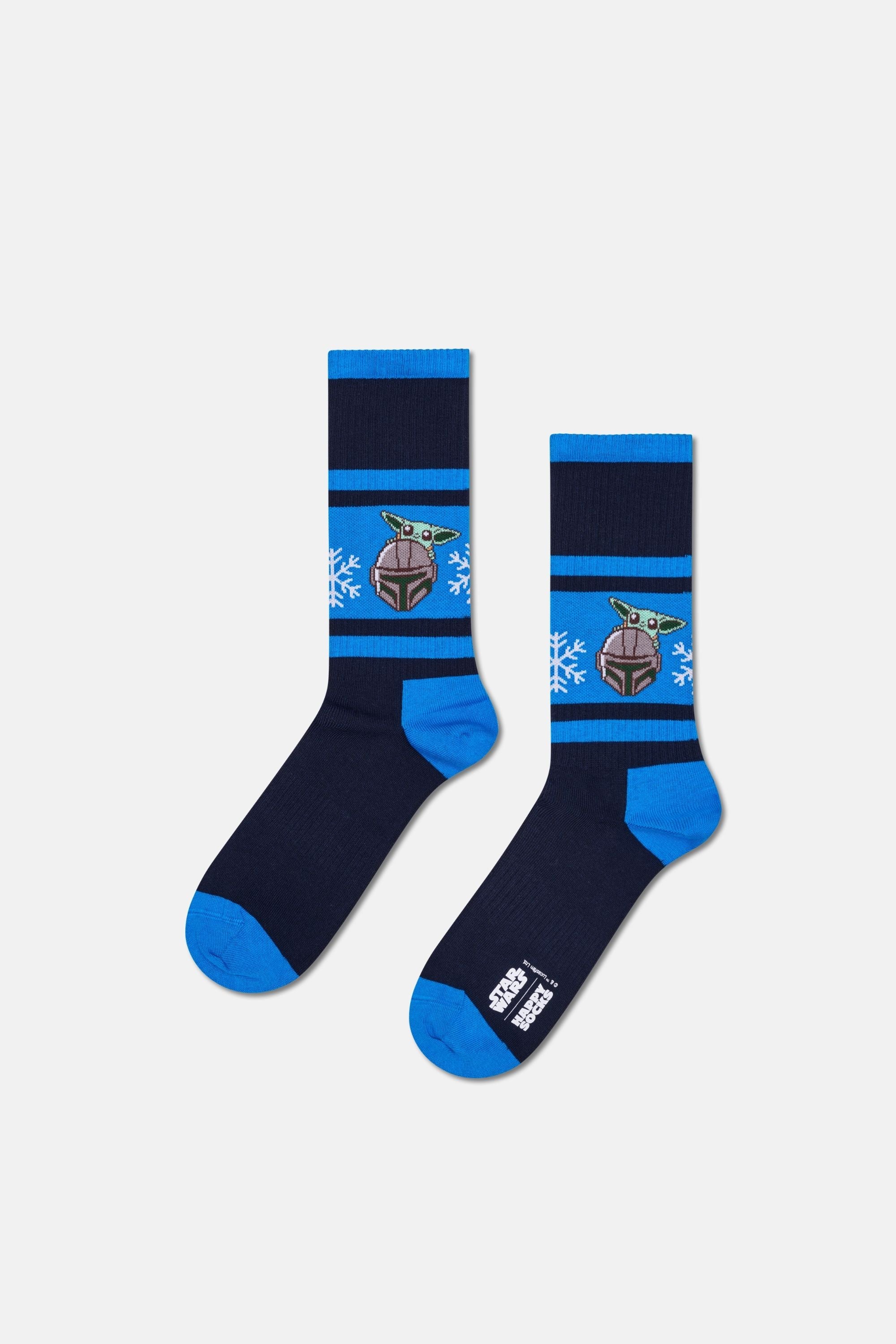 Happy Socks - Çok Renkli STAR WARS Grogu’s Holiday Temalı 6'lı Çorap Seti
