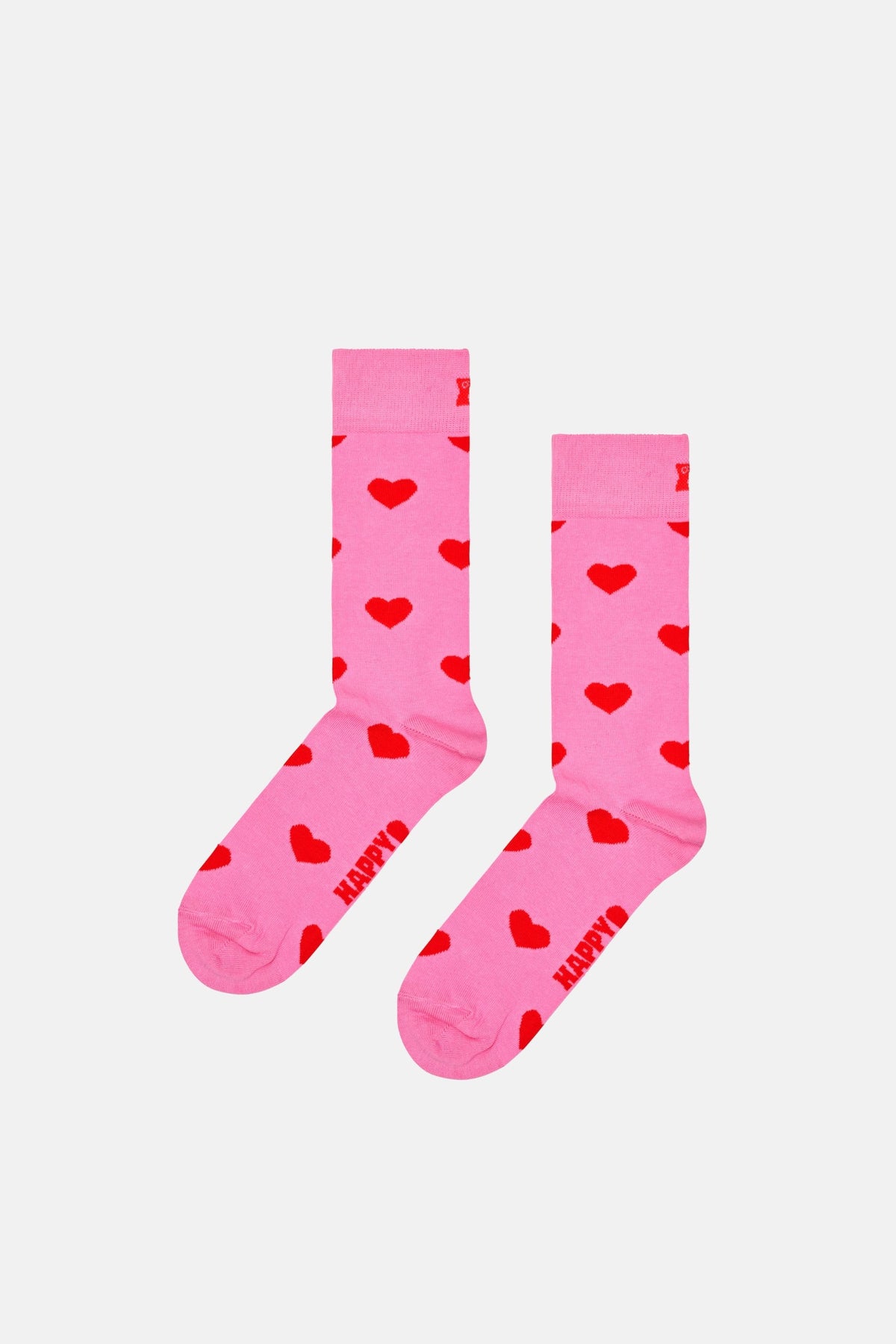 Happy Socks - Pembe 4’lü Desenli Pamuklu Çorap Seti