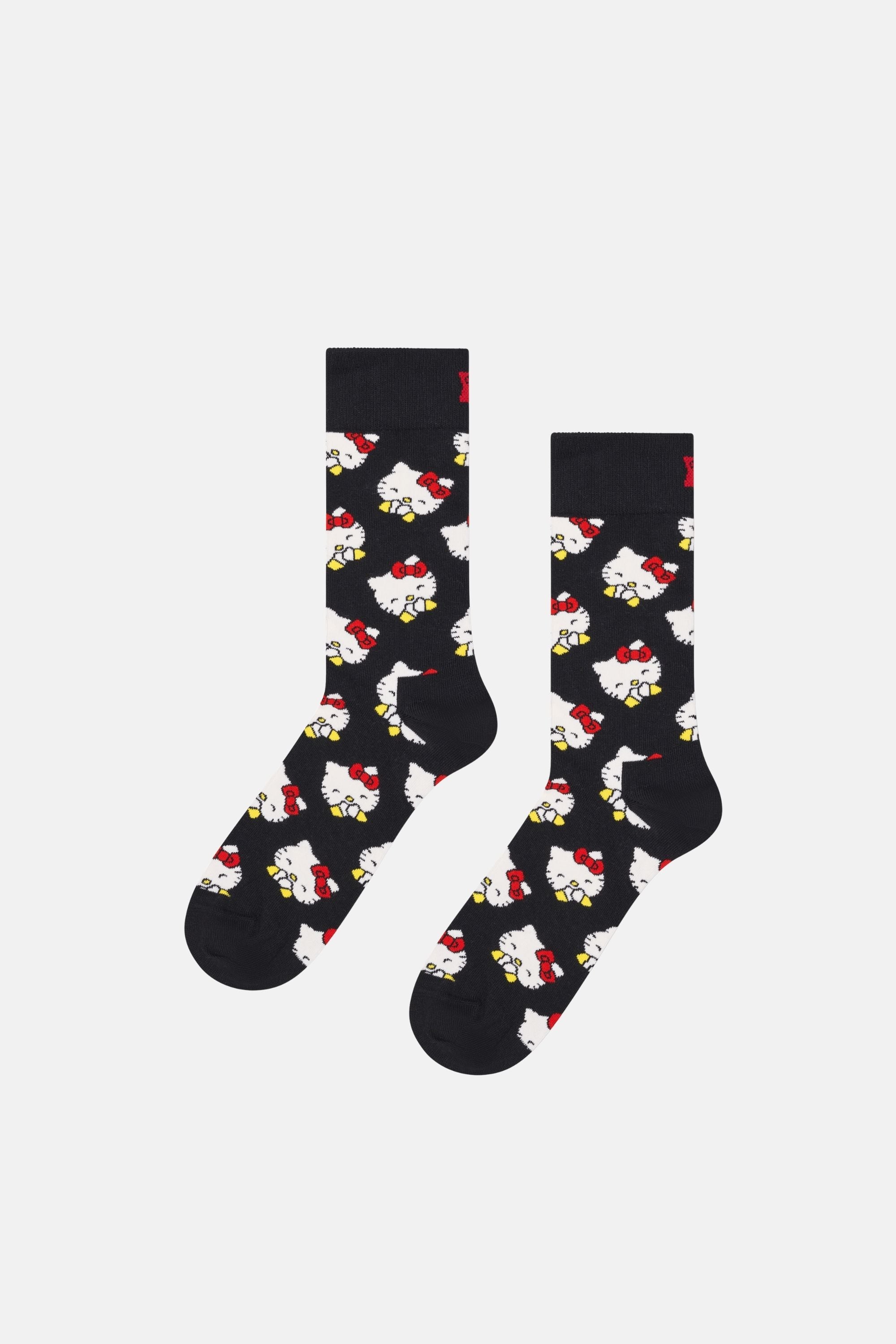 Happy Socks - Çok Renkli Hello Kıtty Temalı 6'lı Çorap Hediye Seti