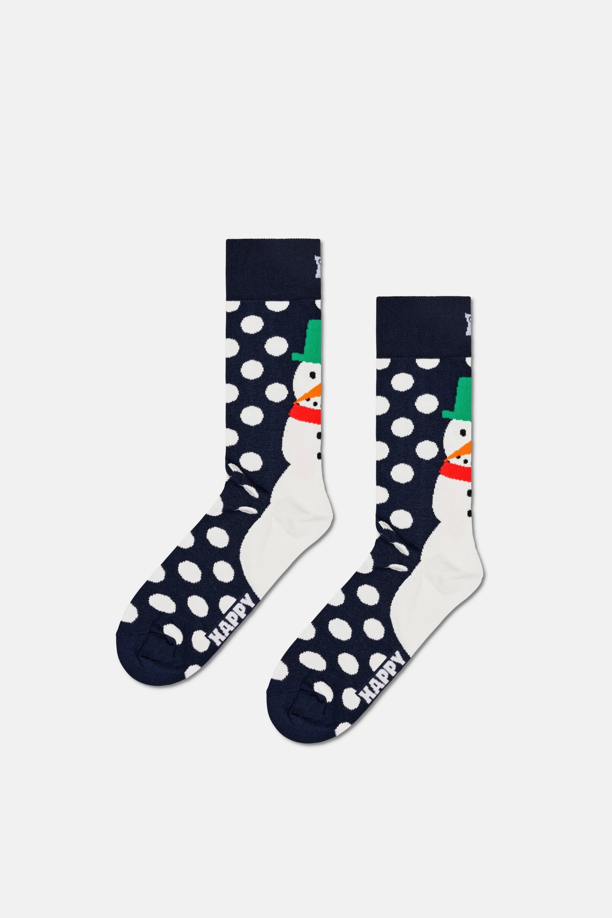 Happy Socks - Lacivert Kardan Adam Temalı Pamuklu 3’lü Çorap Seti