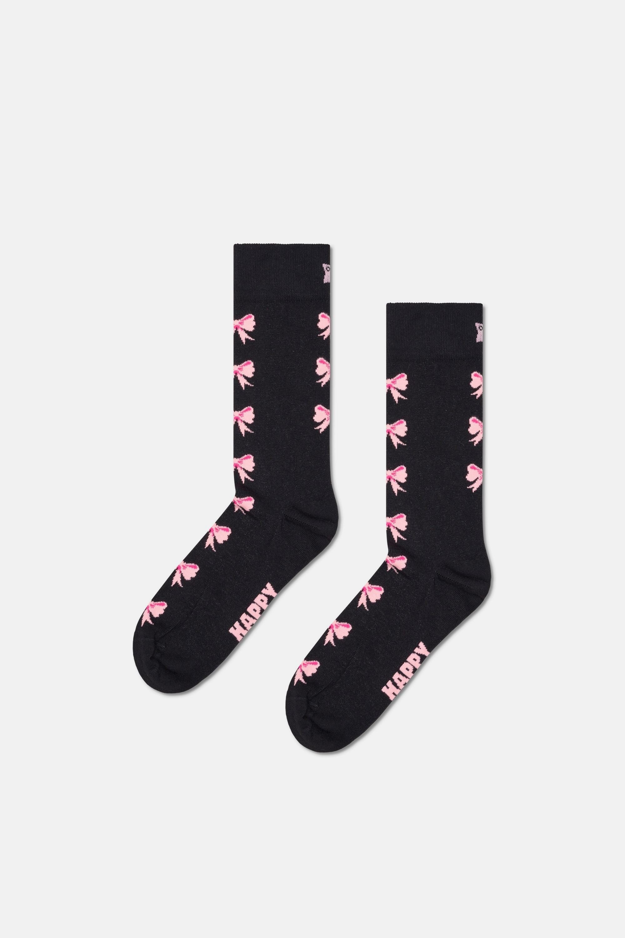 Happy Socks - Çok Renkli Kuğu Desenli Pamuklu 2’li Çorap Seti