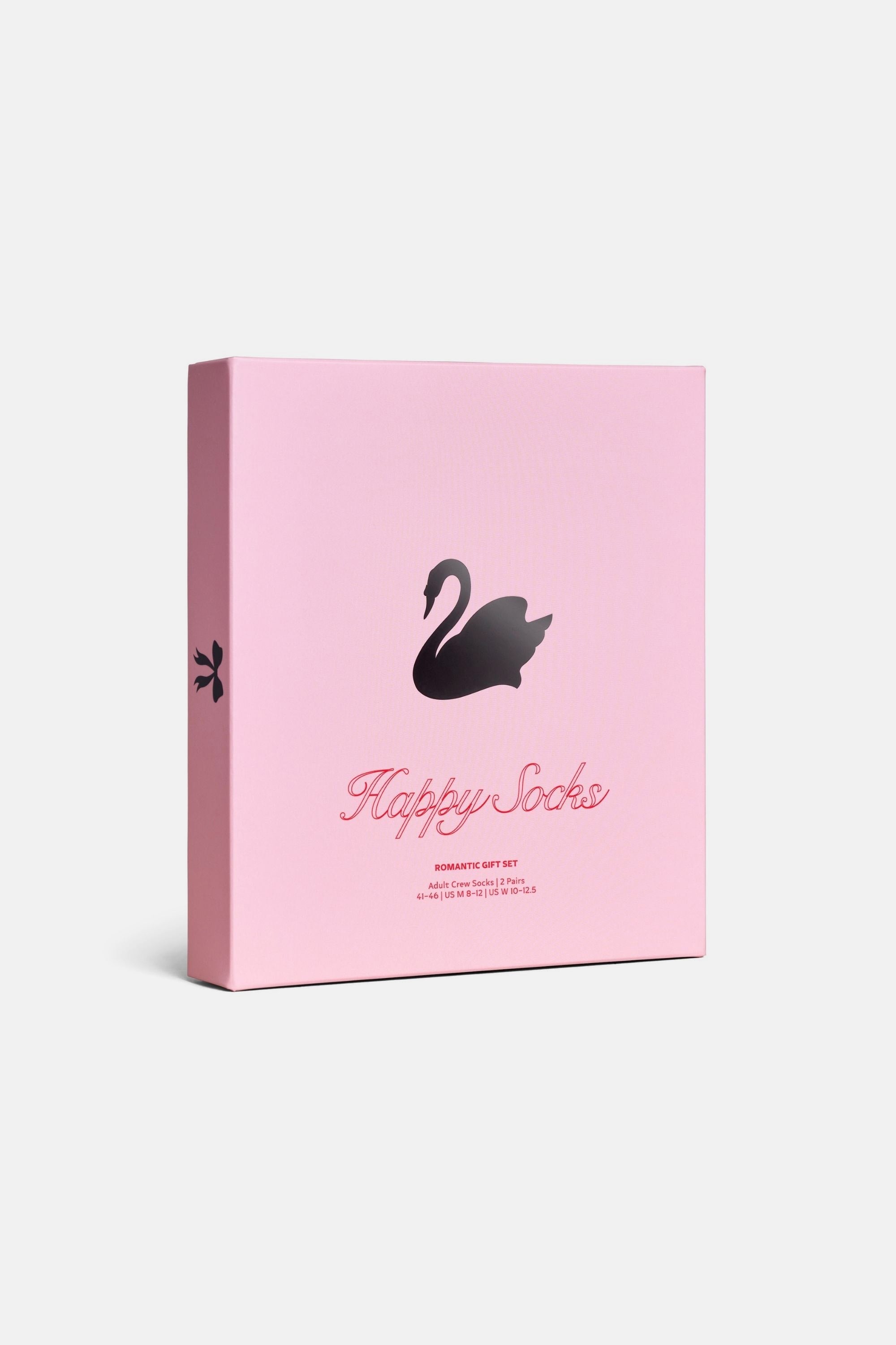 Happy Socks - Çok Renkli Kuğu Desenli Pamuklu 2’li Çorap Seti