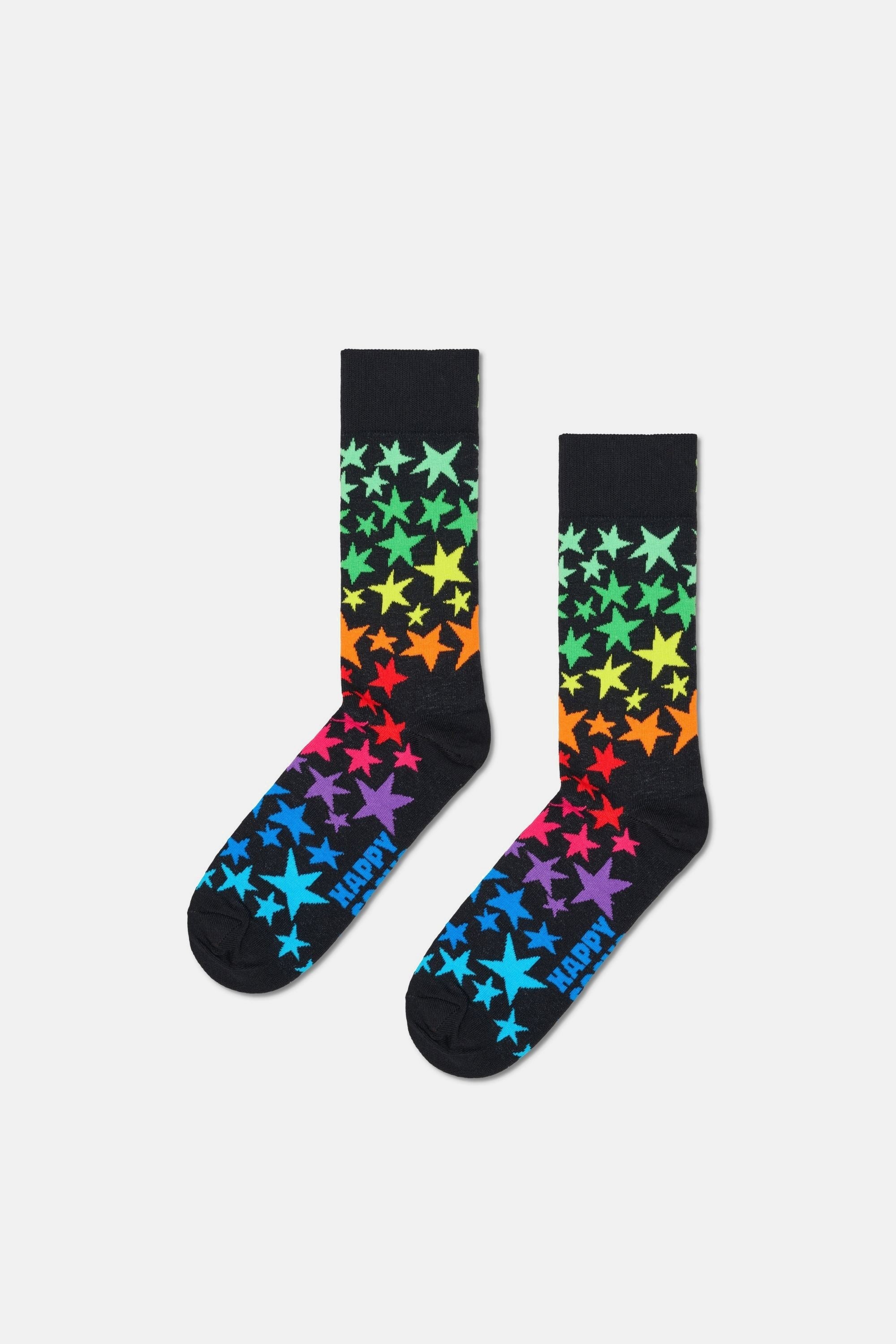 Happy Socks - Çok Renkli Kutlama Desenli 3’lü Çorap Seti