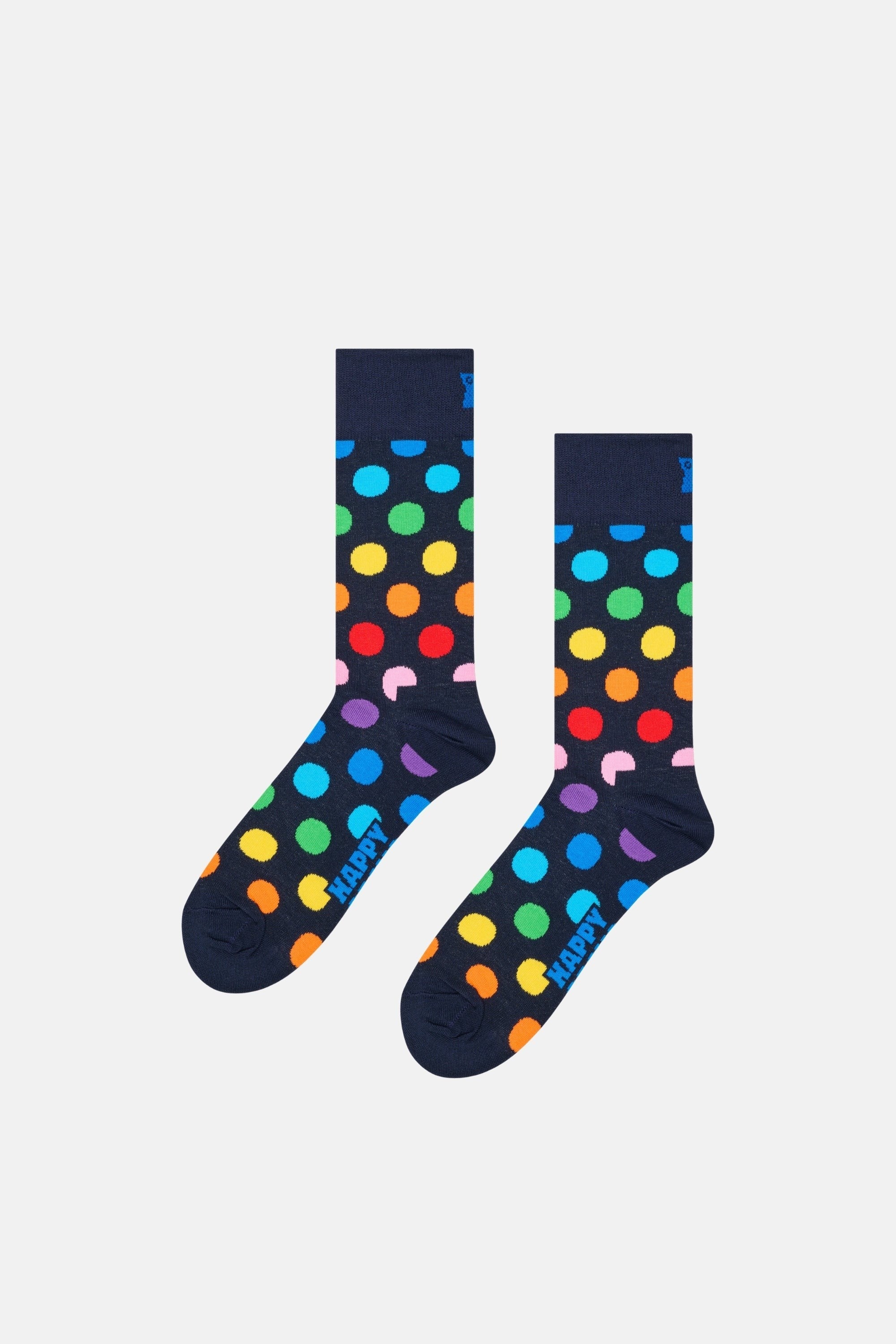 Happy Socks - Çok Renkli Karışık Desenli Pamuklu 4’lü Çorap Seti