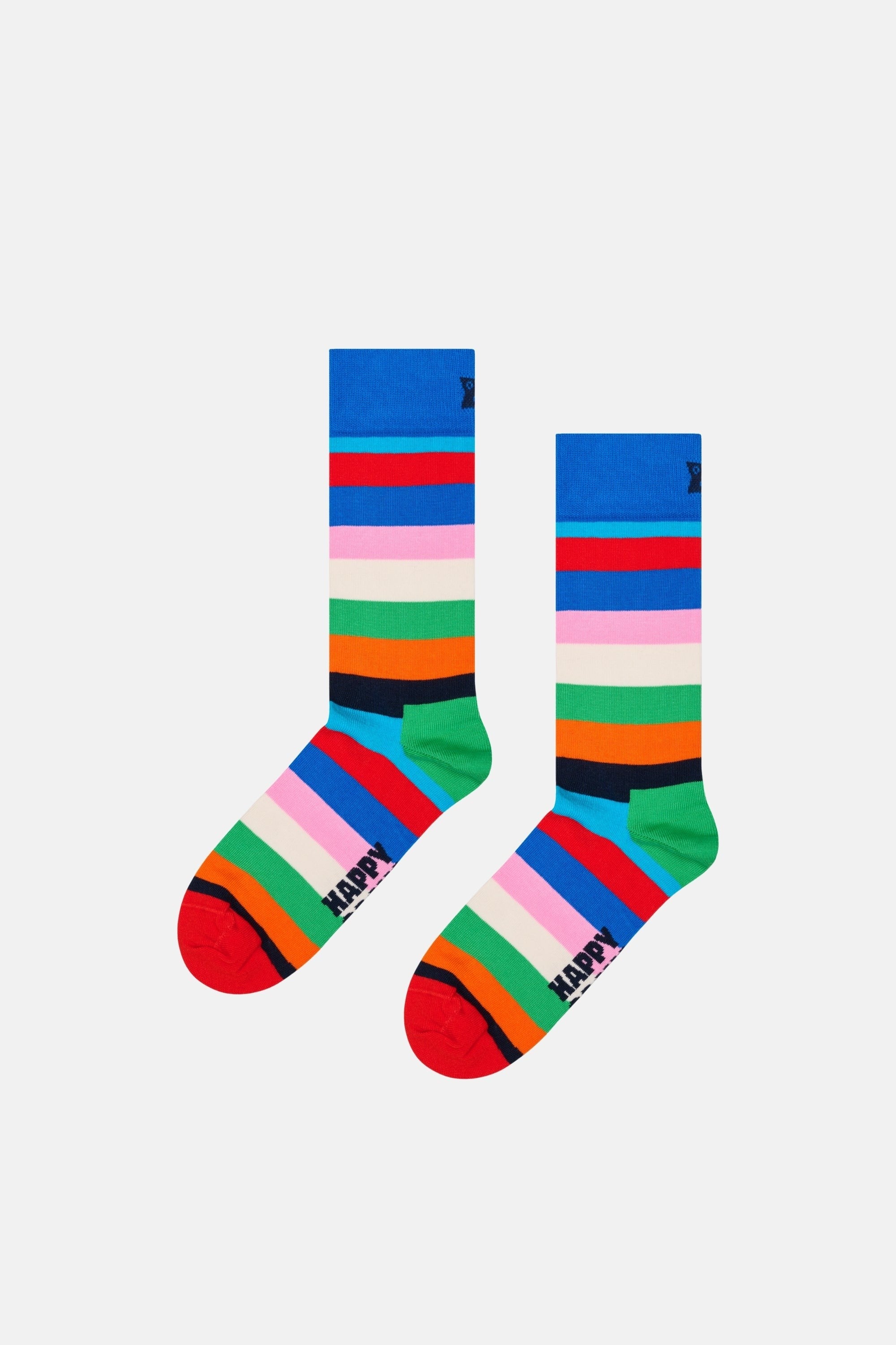 Happy Socks - Çok Renkli Karışık Desenli Pamuklu 4’lü Çorap Seti