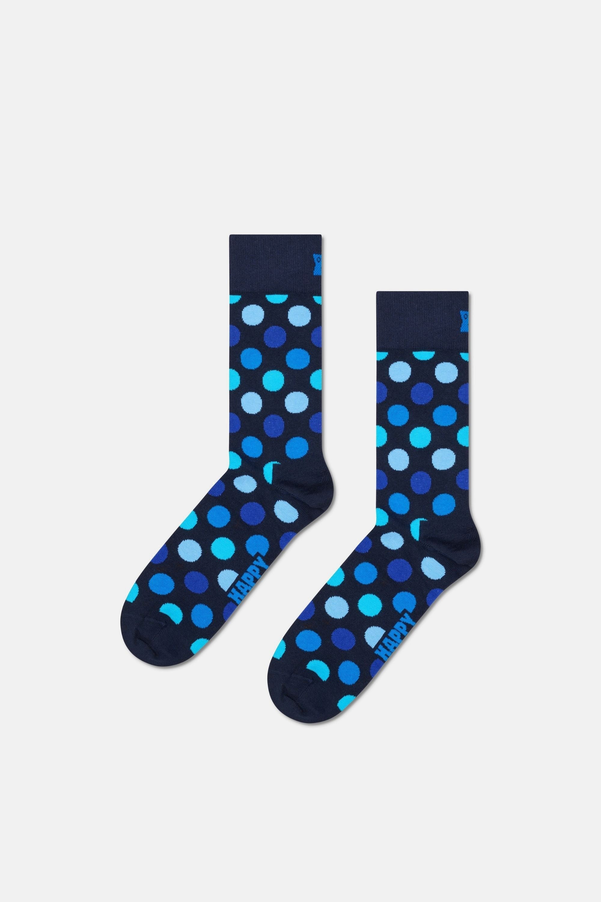 Happy Socks - Mavi Karışık Desenli Pamuklu 4’lü Çorap Seti