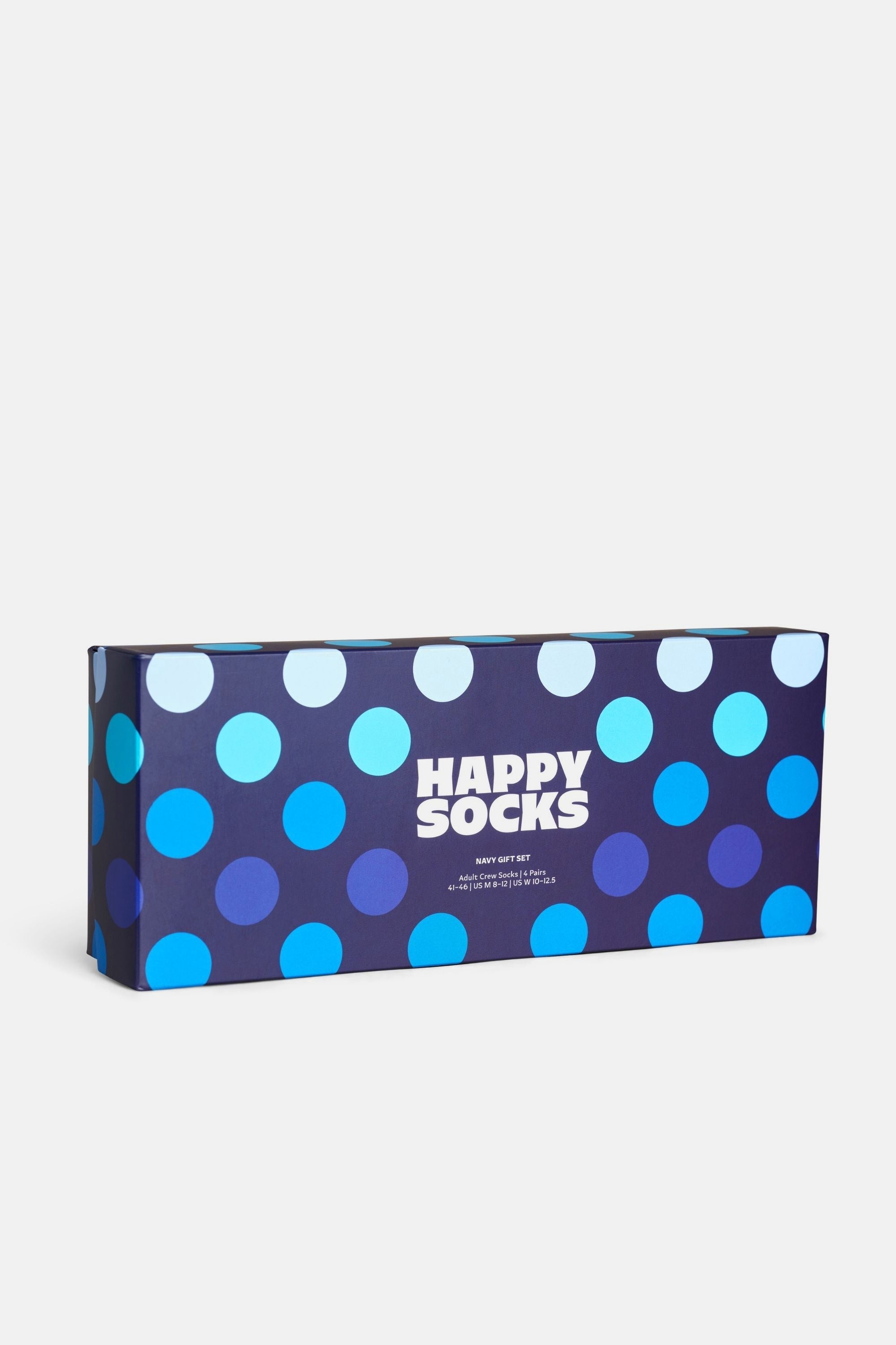 Happy Socks - Mavi Karışık Desenli Pamuklu 4’lü Çorap Seti